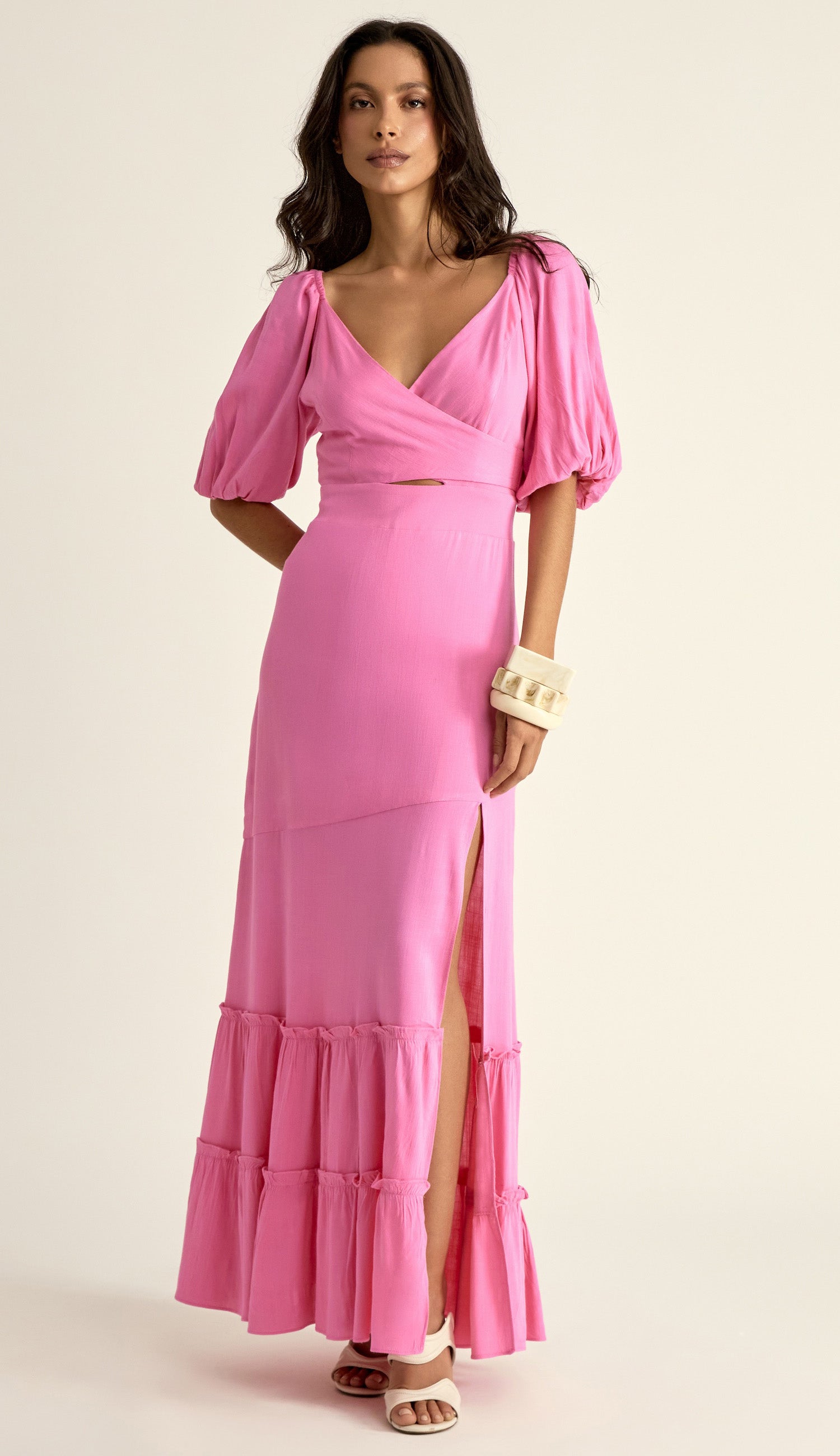 Vestido Naomi Rosa