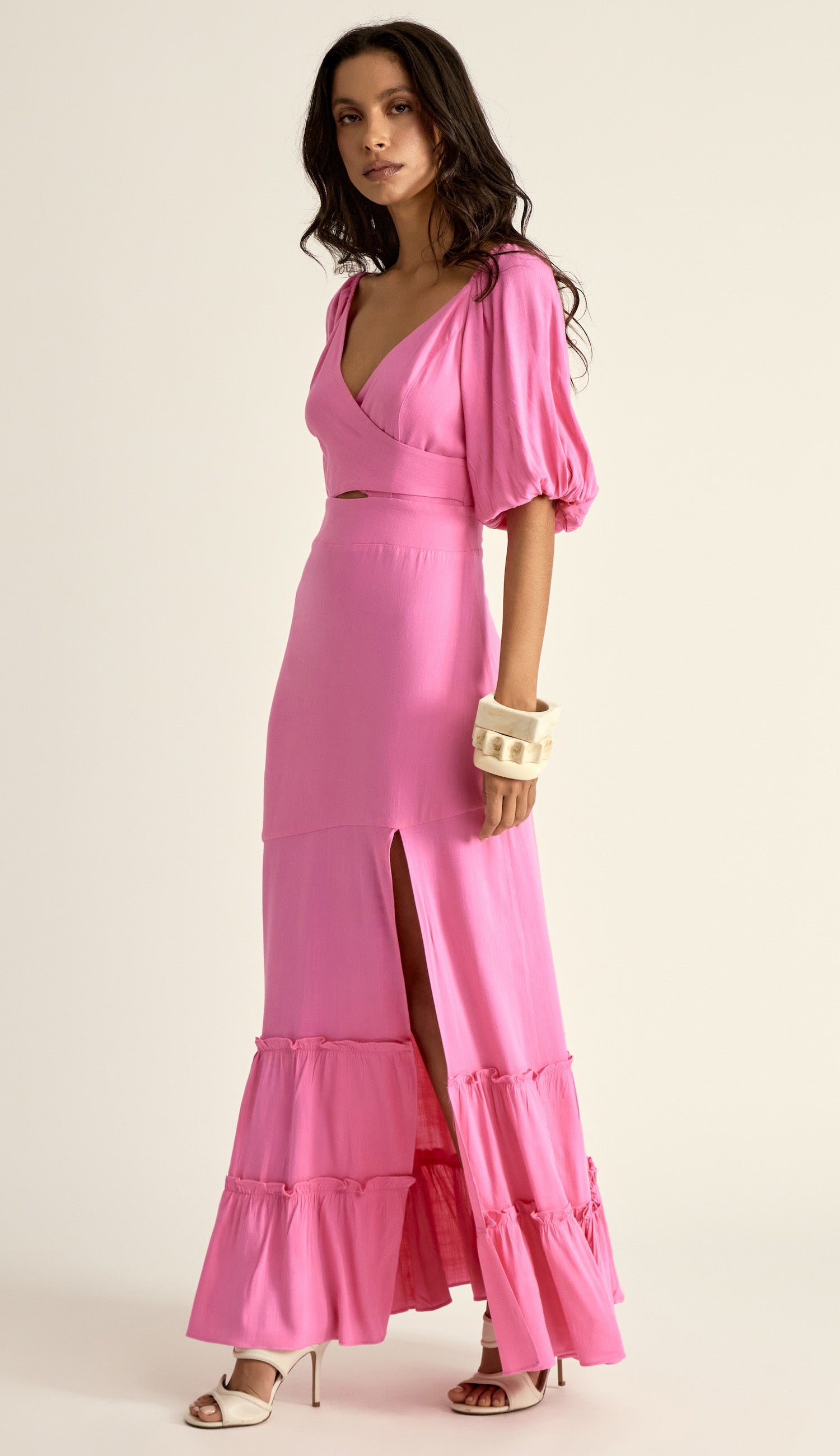 Vestido Naomi Rosa