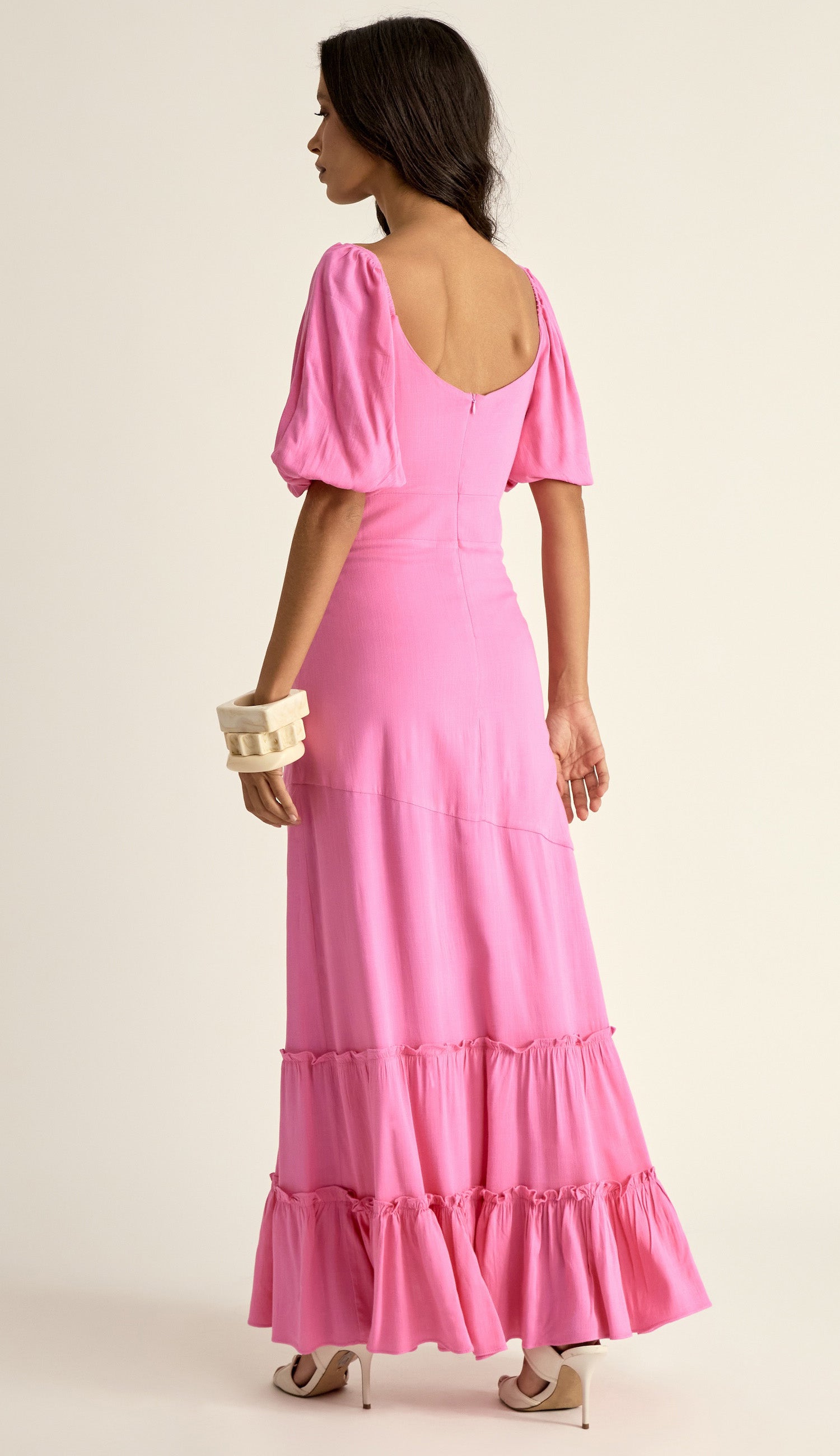 Vestido Naomi Rosa