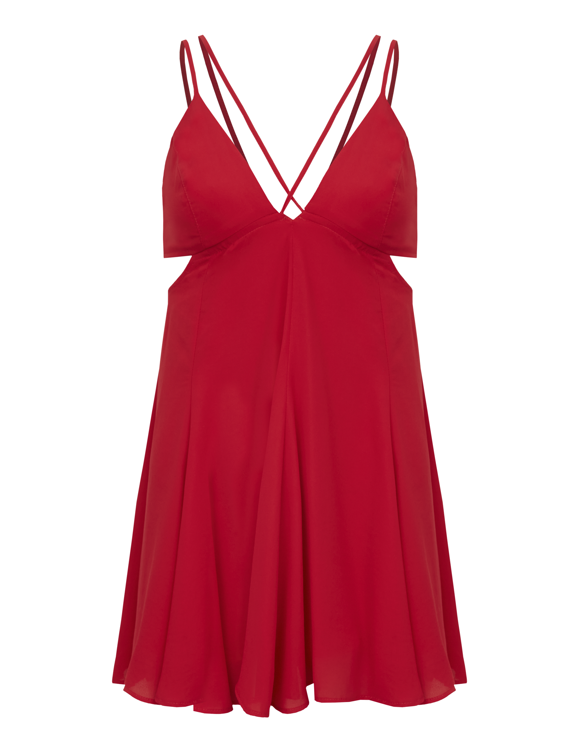 Vestido Naty Cinza