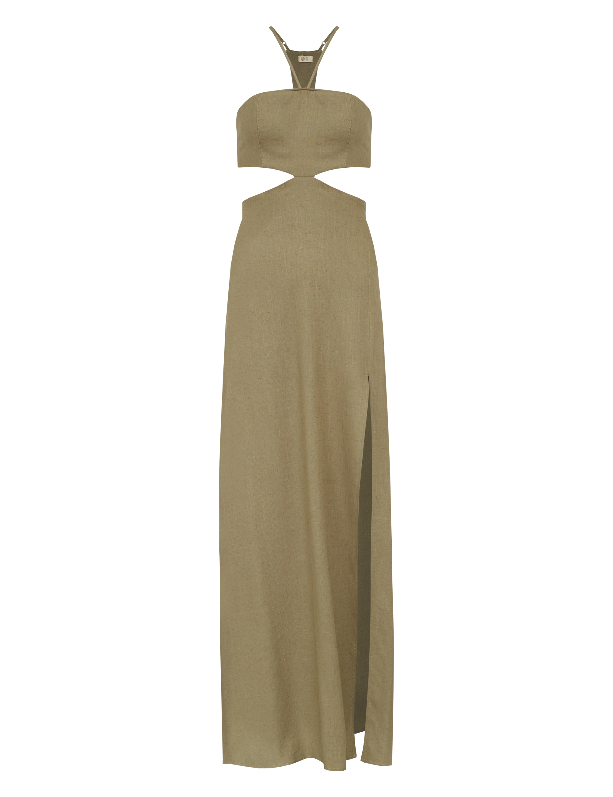 Vestido Oasis Caramelo