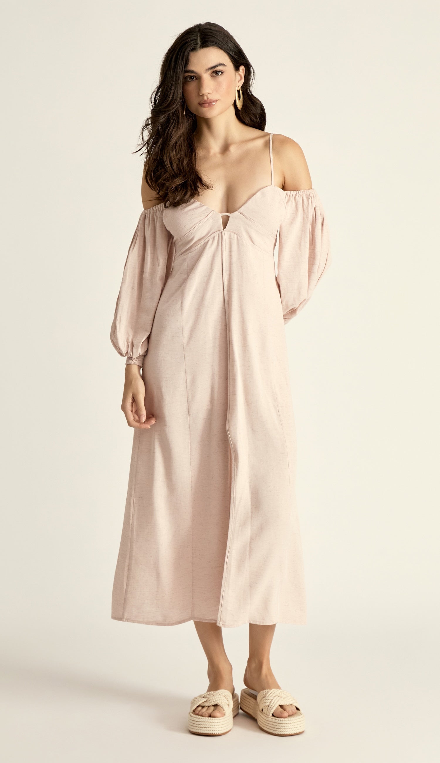 Vestido Amanda Nude