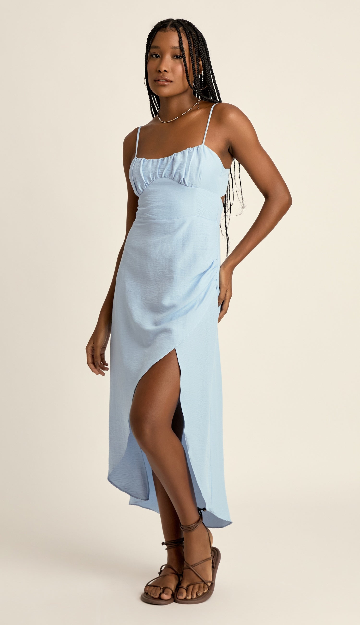 Vestido Gal Azul