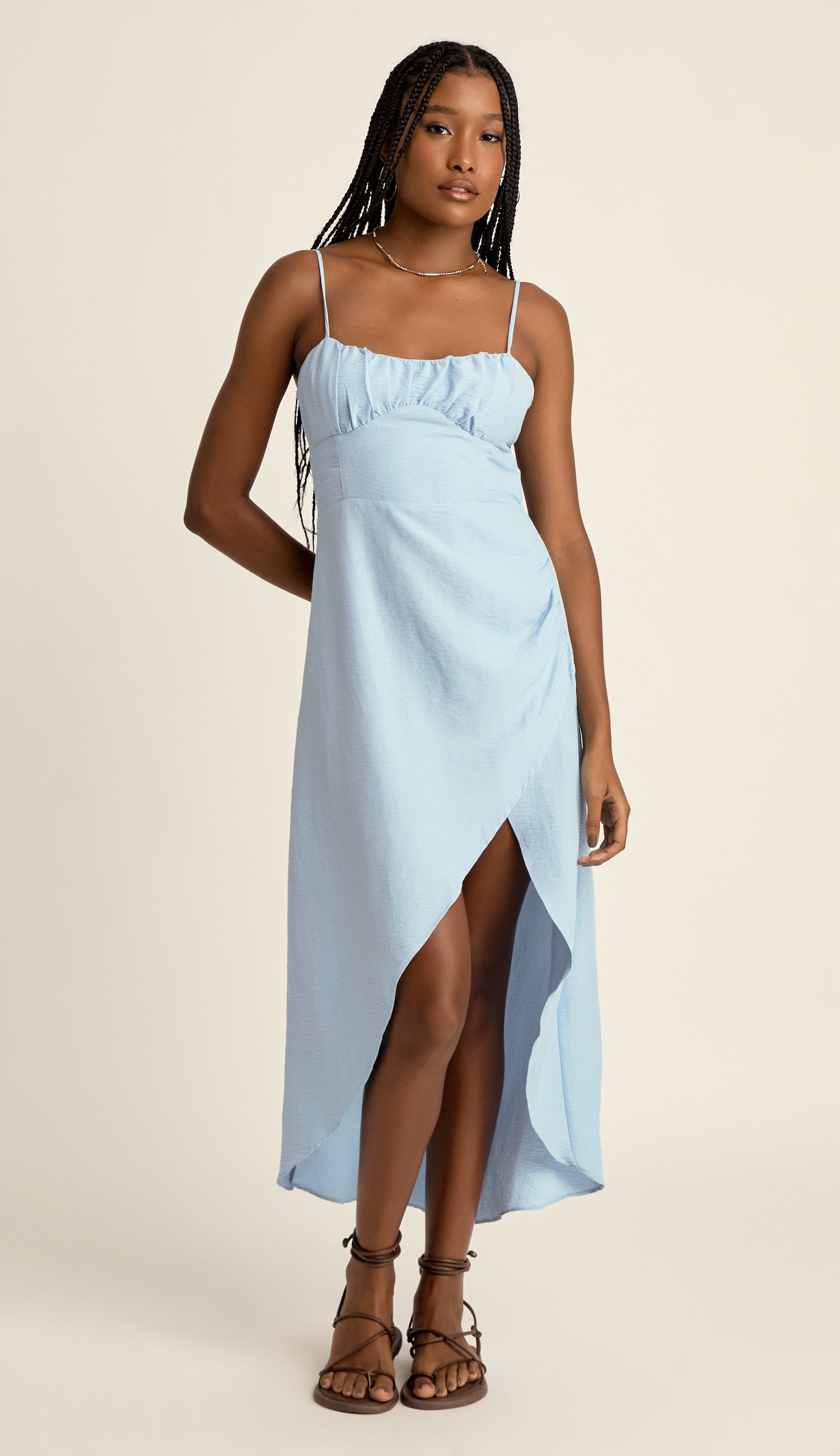 Vestido Gal Azul