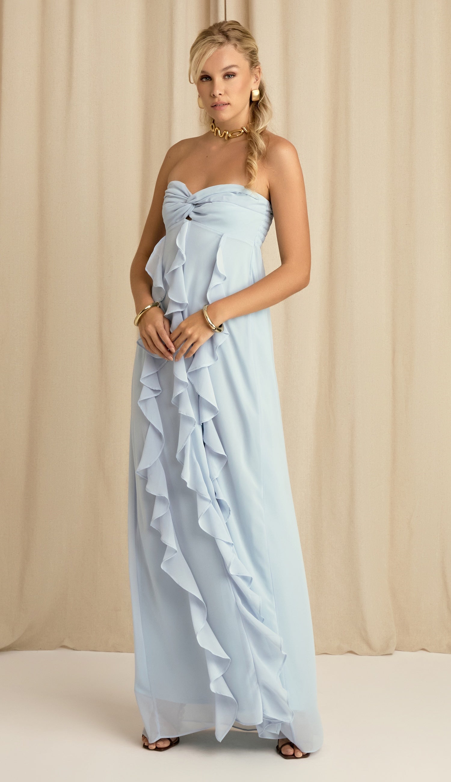Vestido Jamine Azul