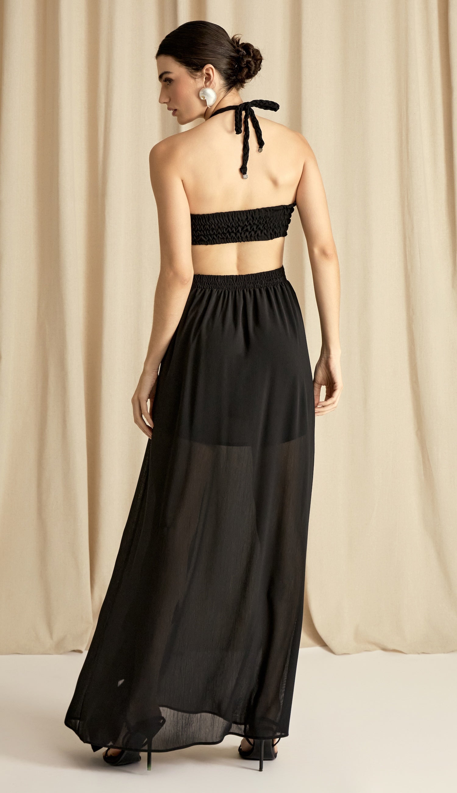Vestido Nuria Preto