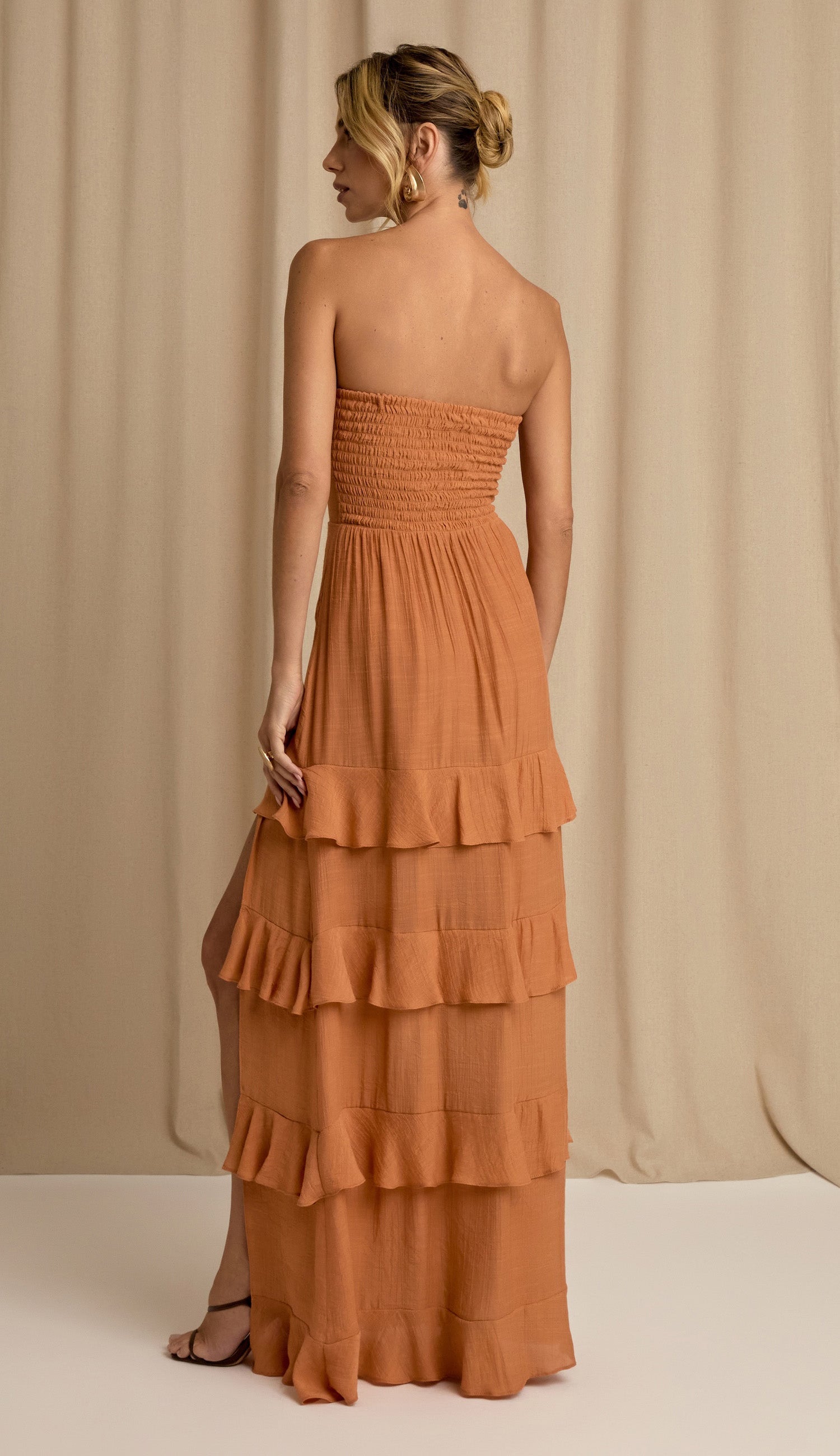 Vestido Trento Mel