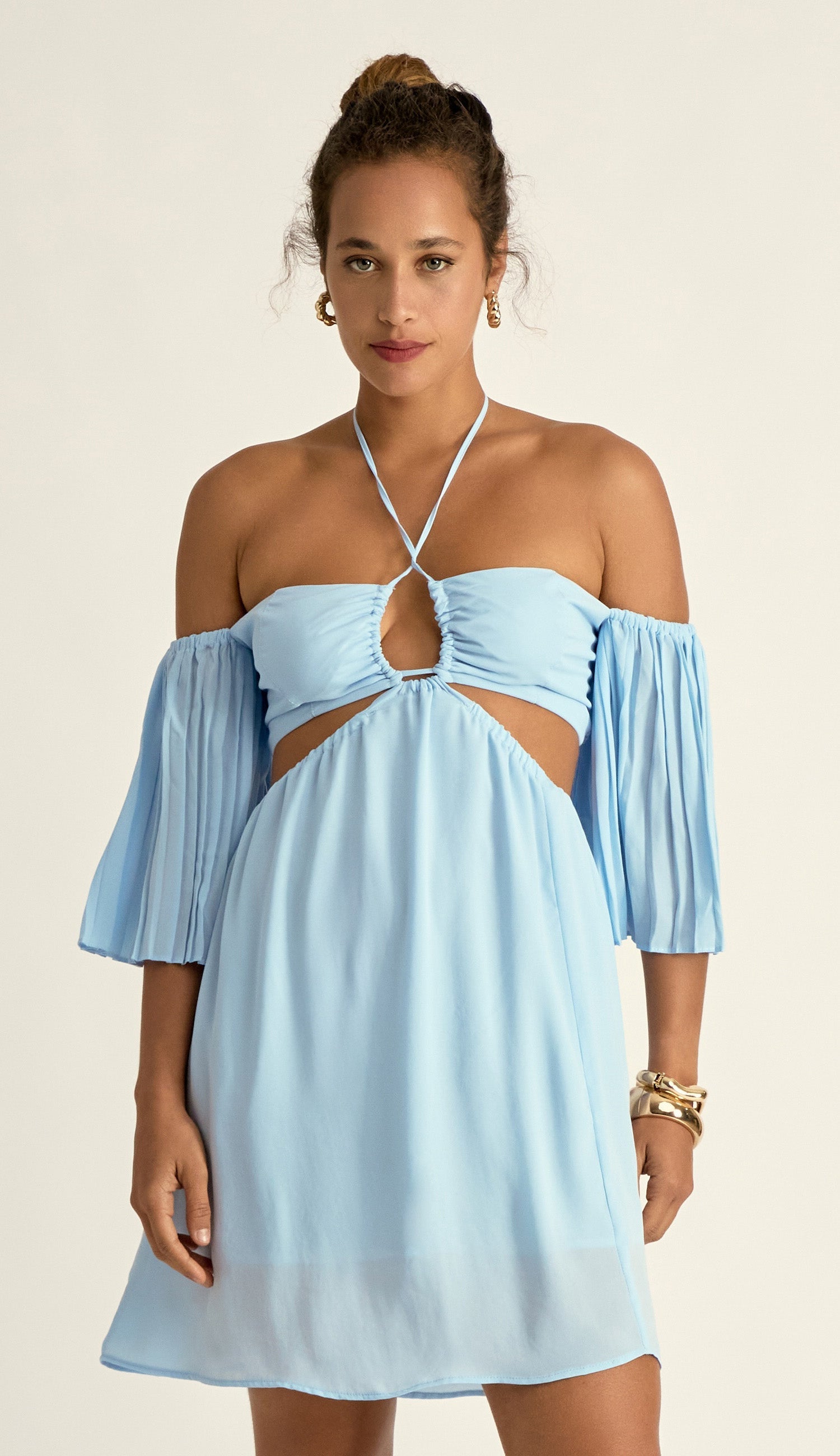 Vestido Aline Azul