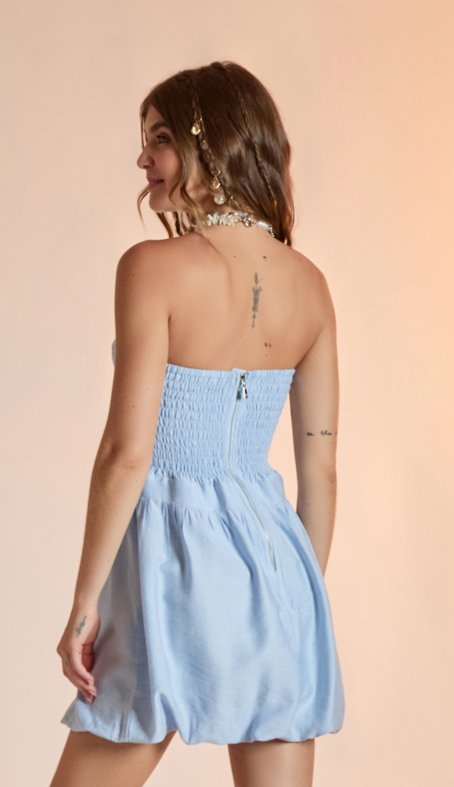 Vestido Bess Azul