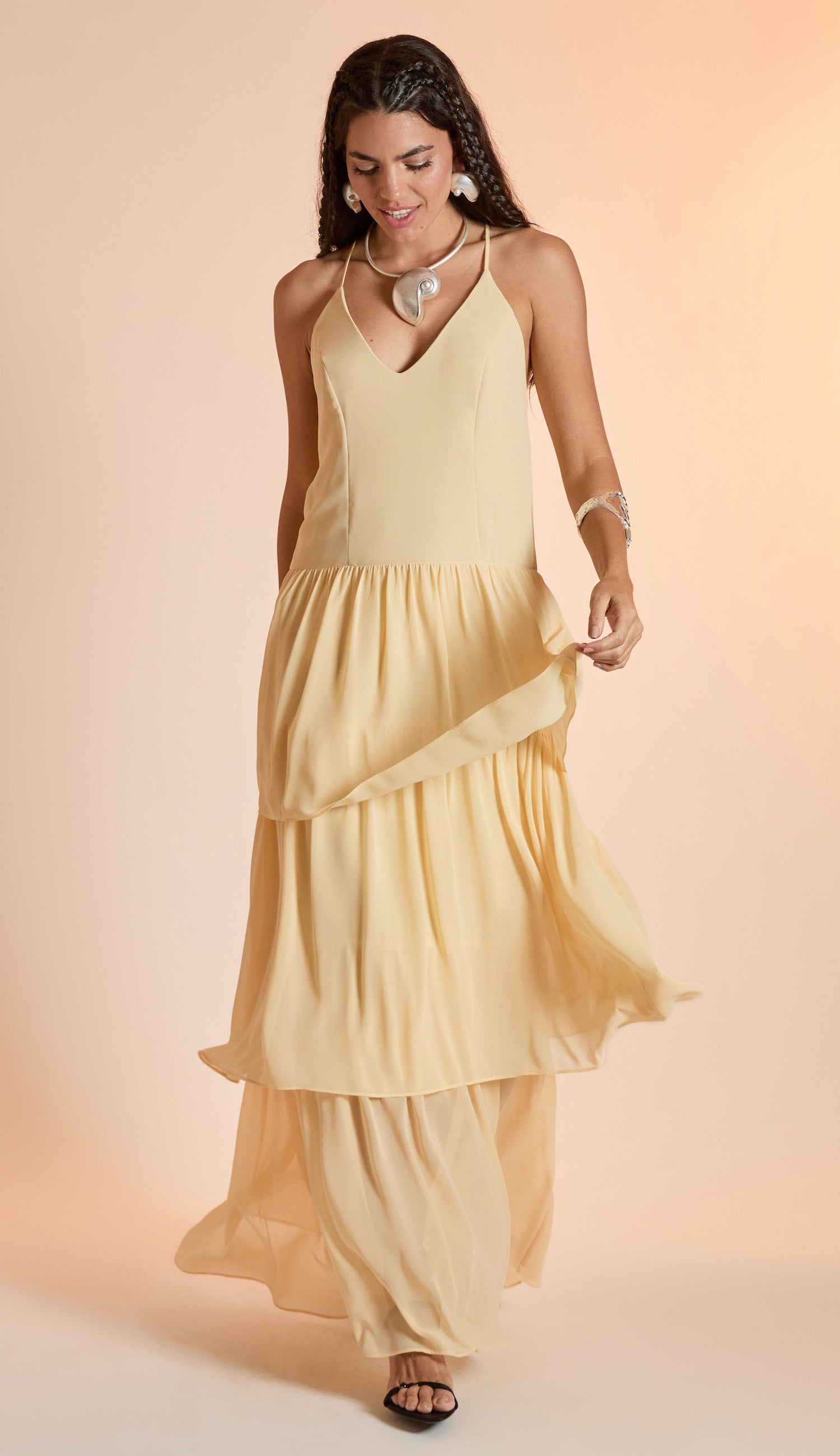 Vestido Alegria Amarelo