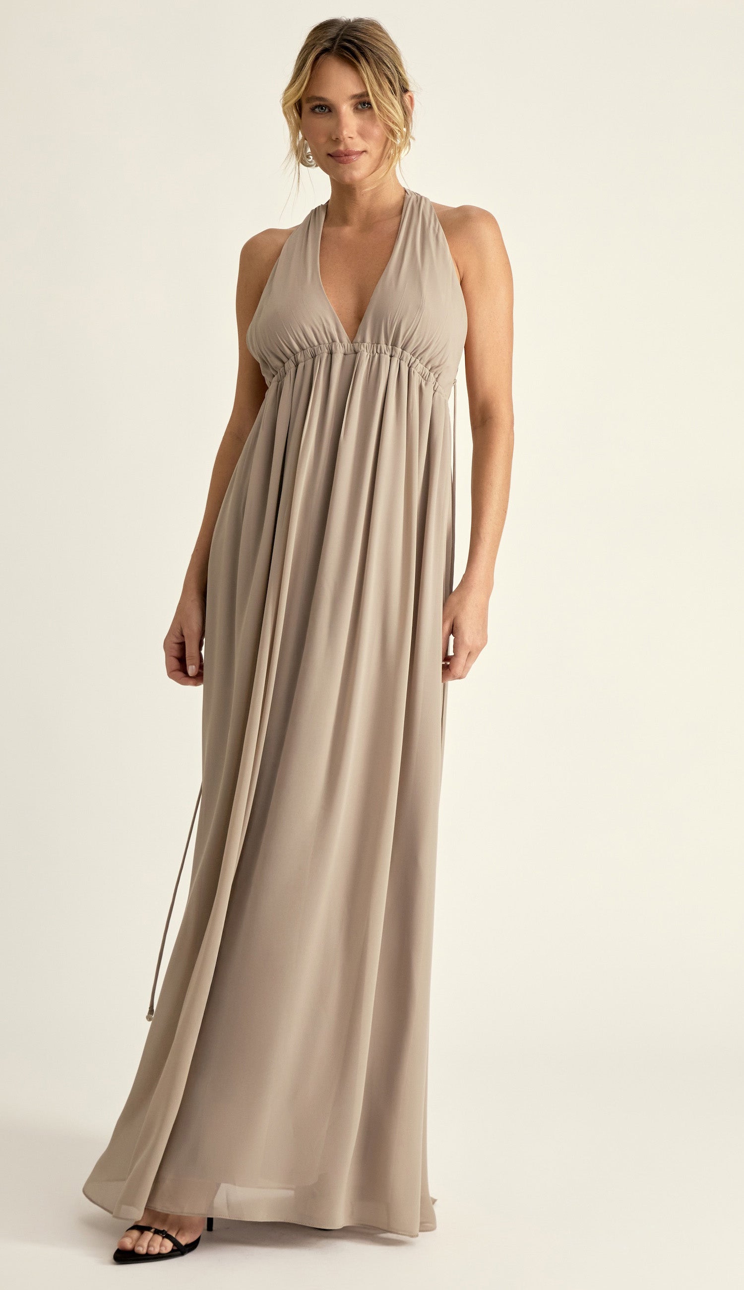 Vestido Cida Mocha