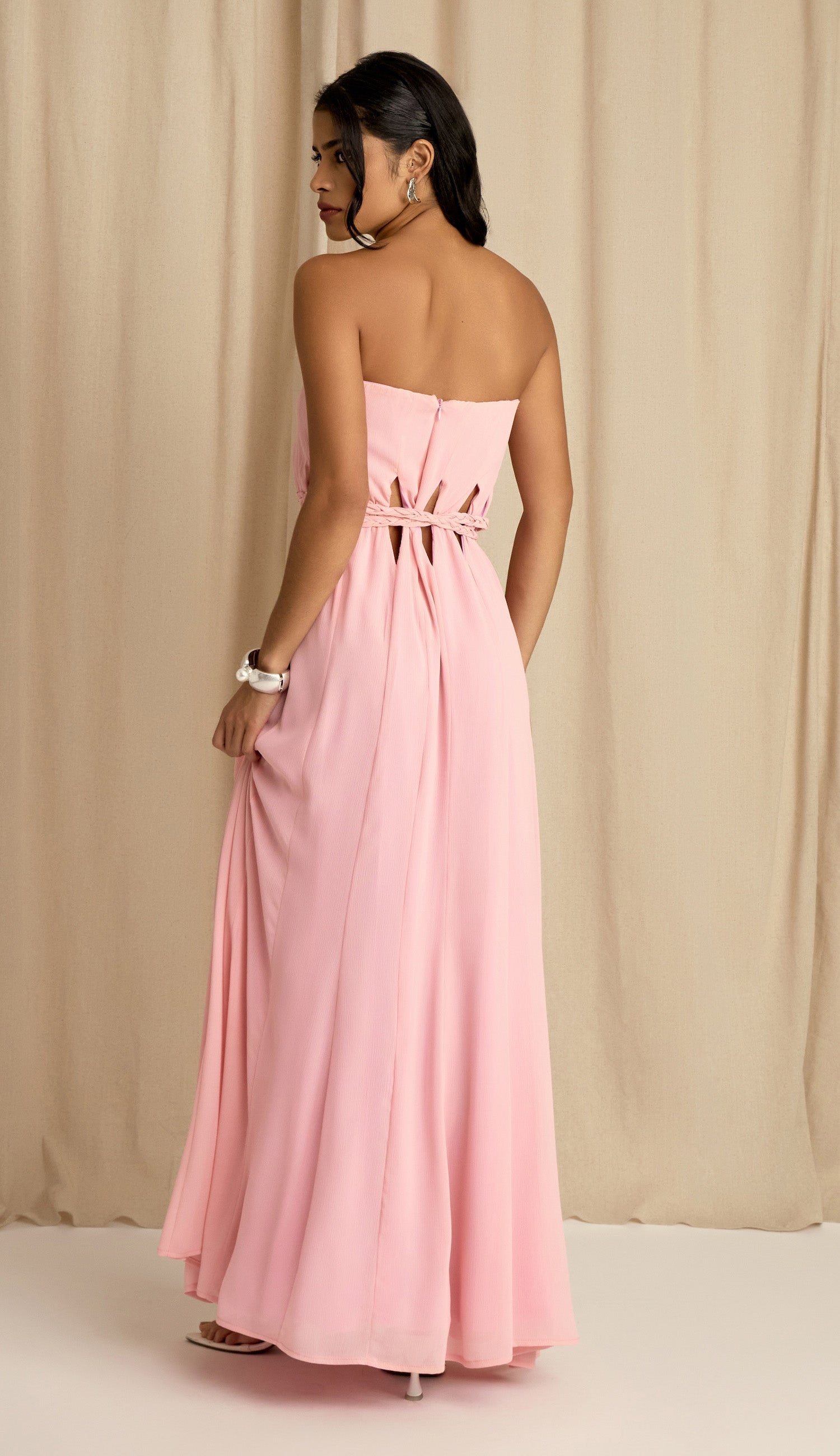 Vestido Celina Rosa