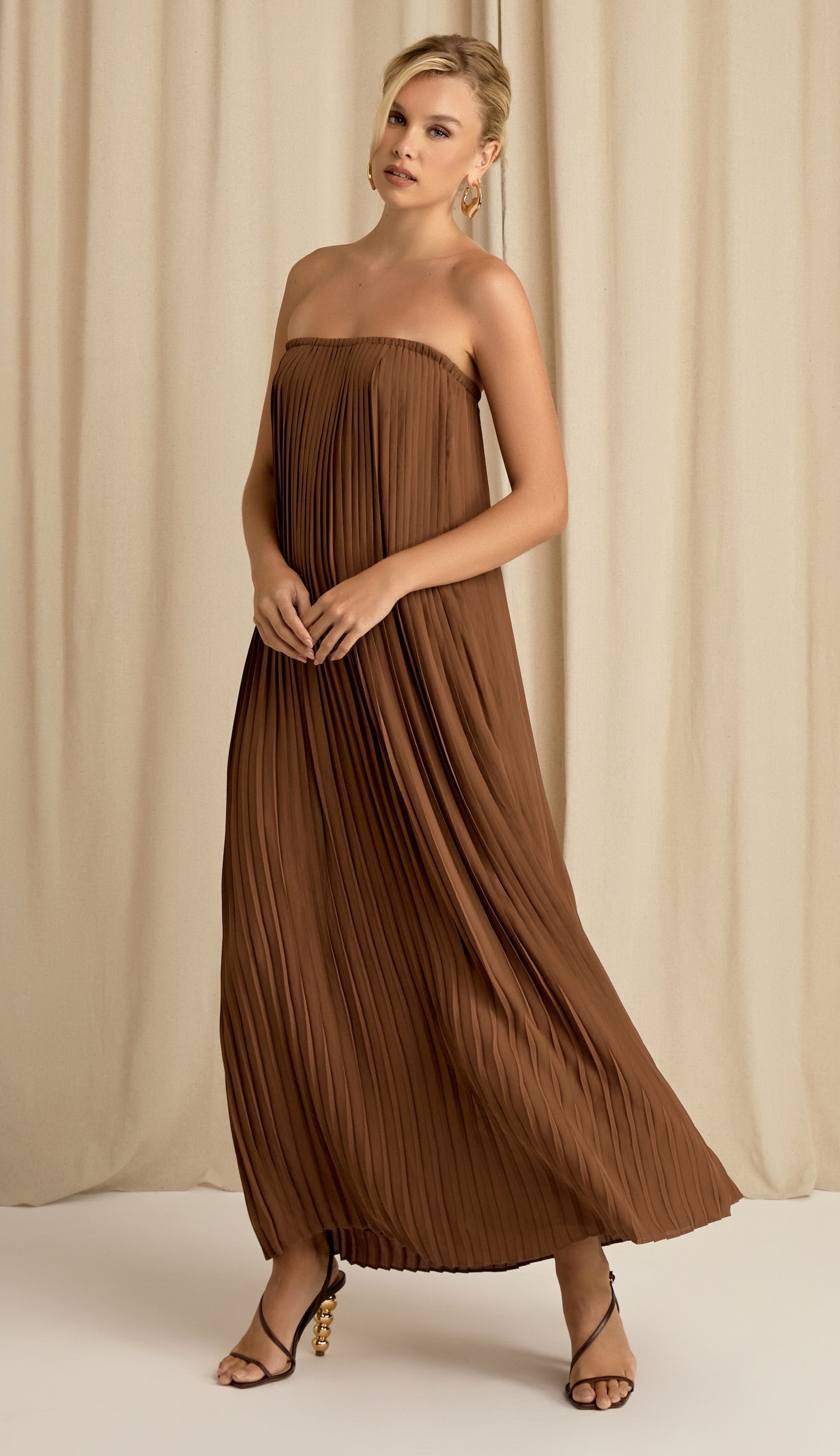 Vestido Dulce Café