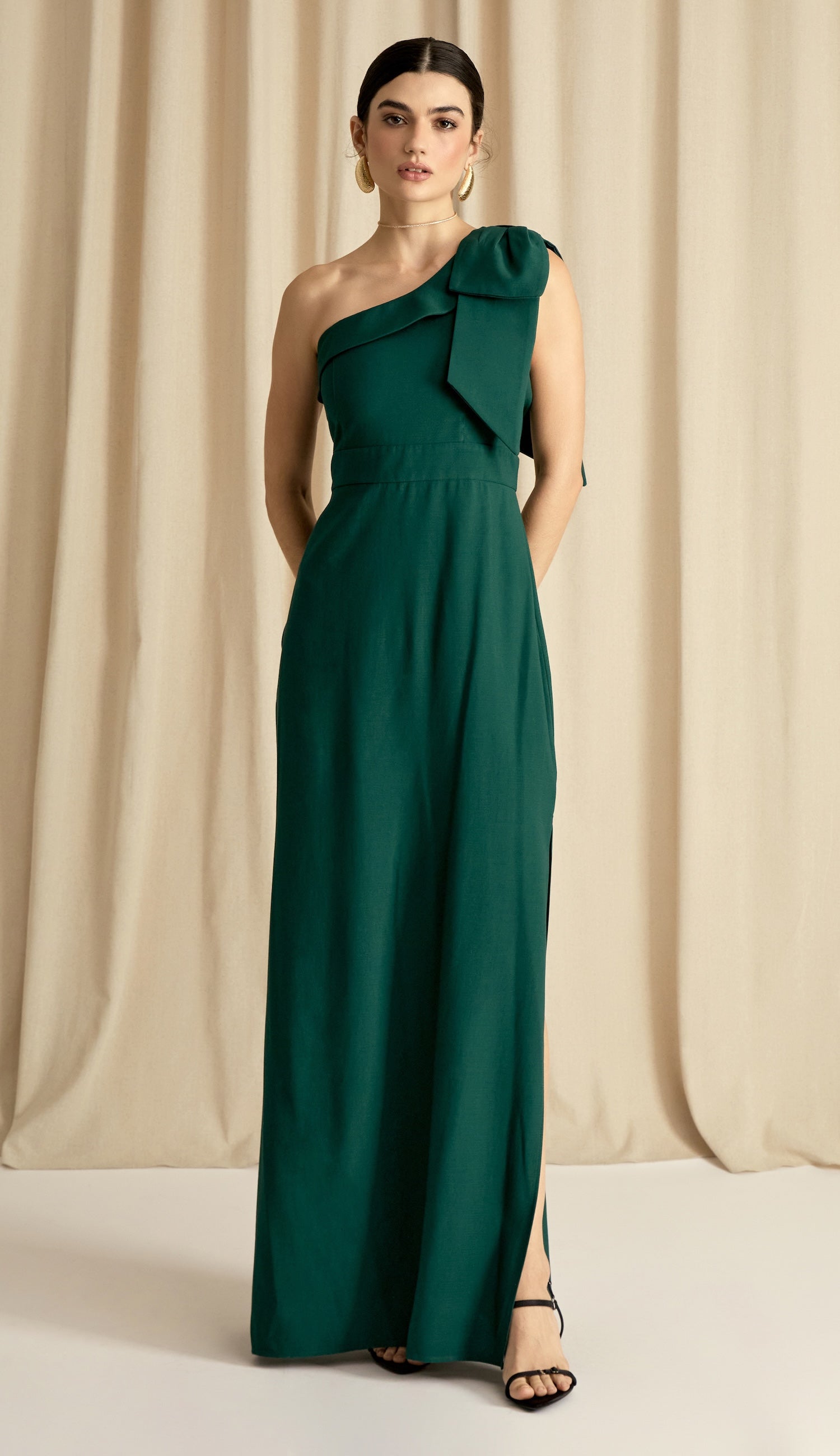Vestido Flora Verde