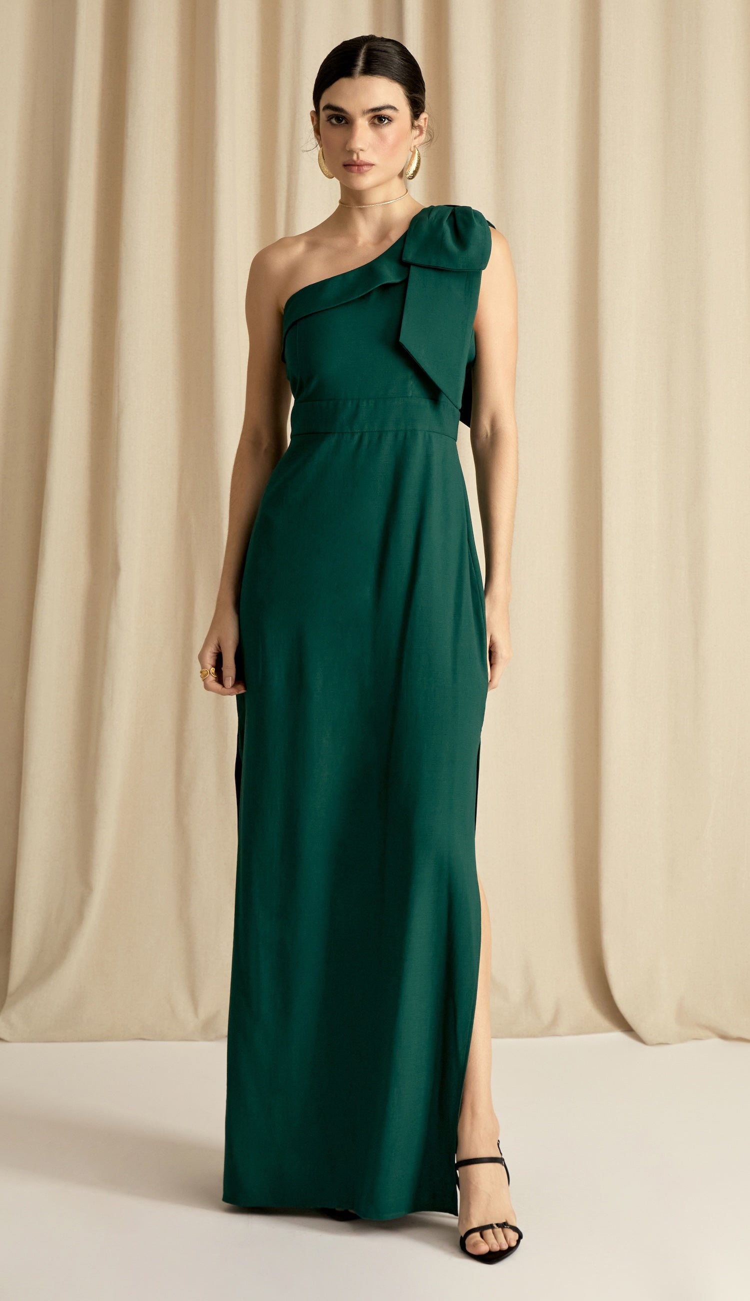 Vestido Flora Verde
