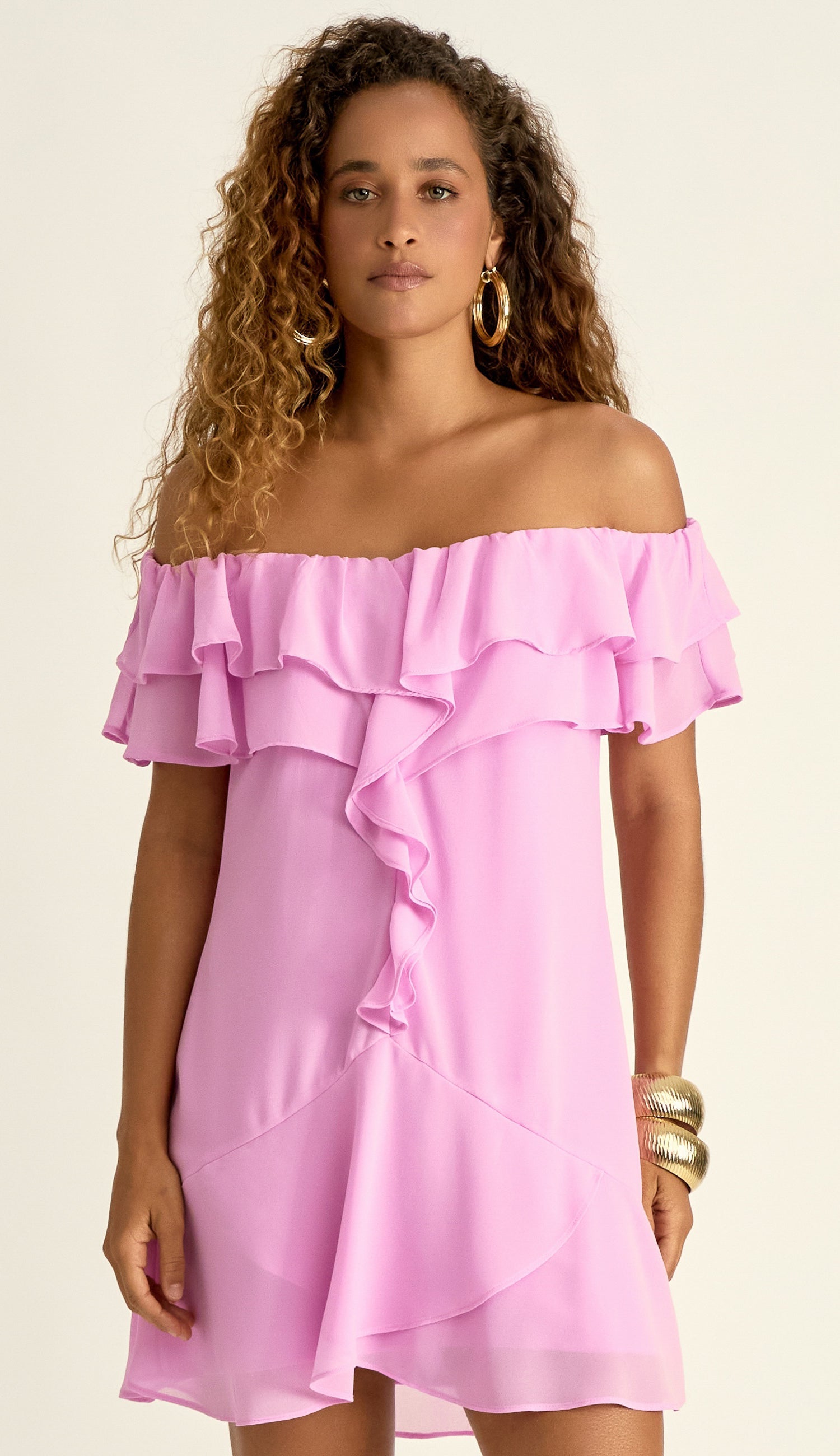 Vestido Malu Rosa