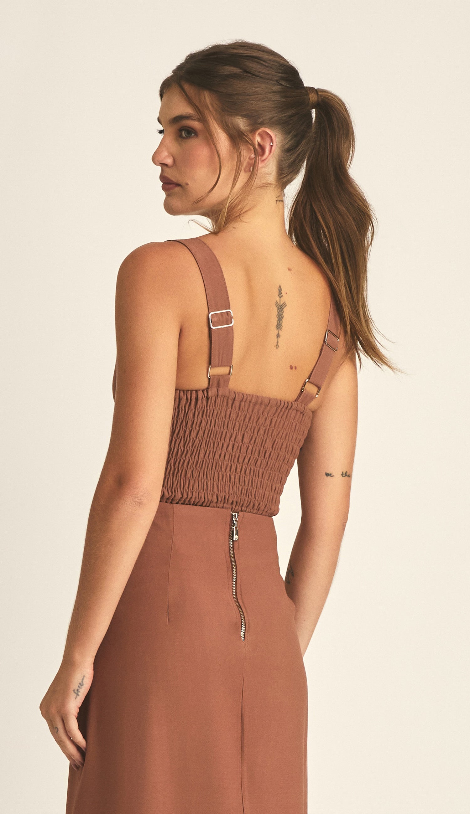 Blusa Lucia Mocha