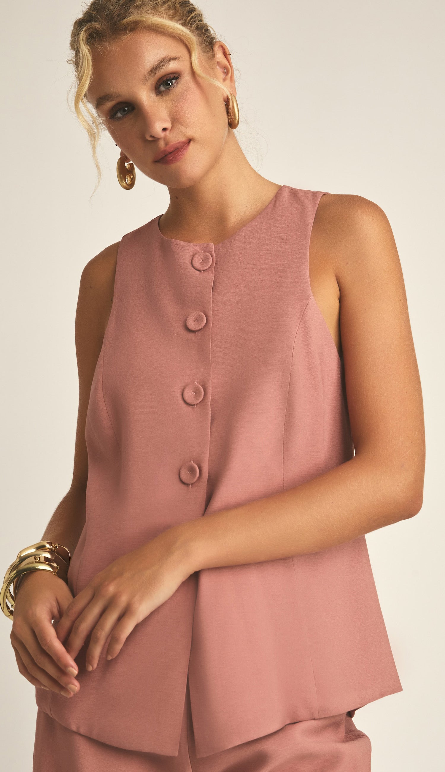 Blusa Caetana Nude