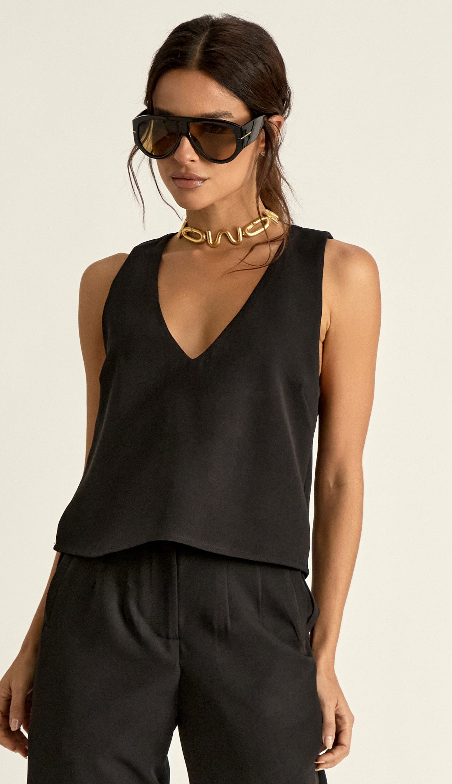 Blusa Cibele Preto