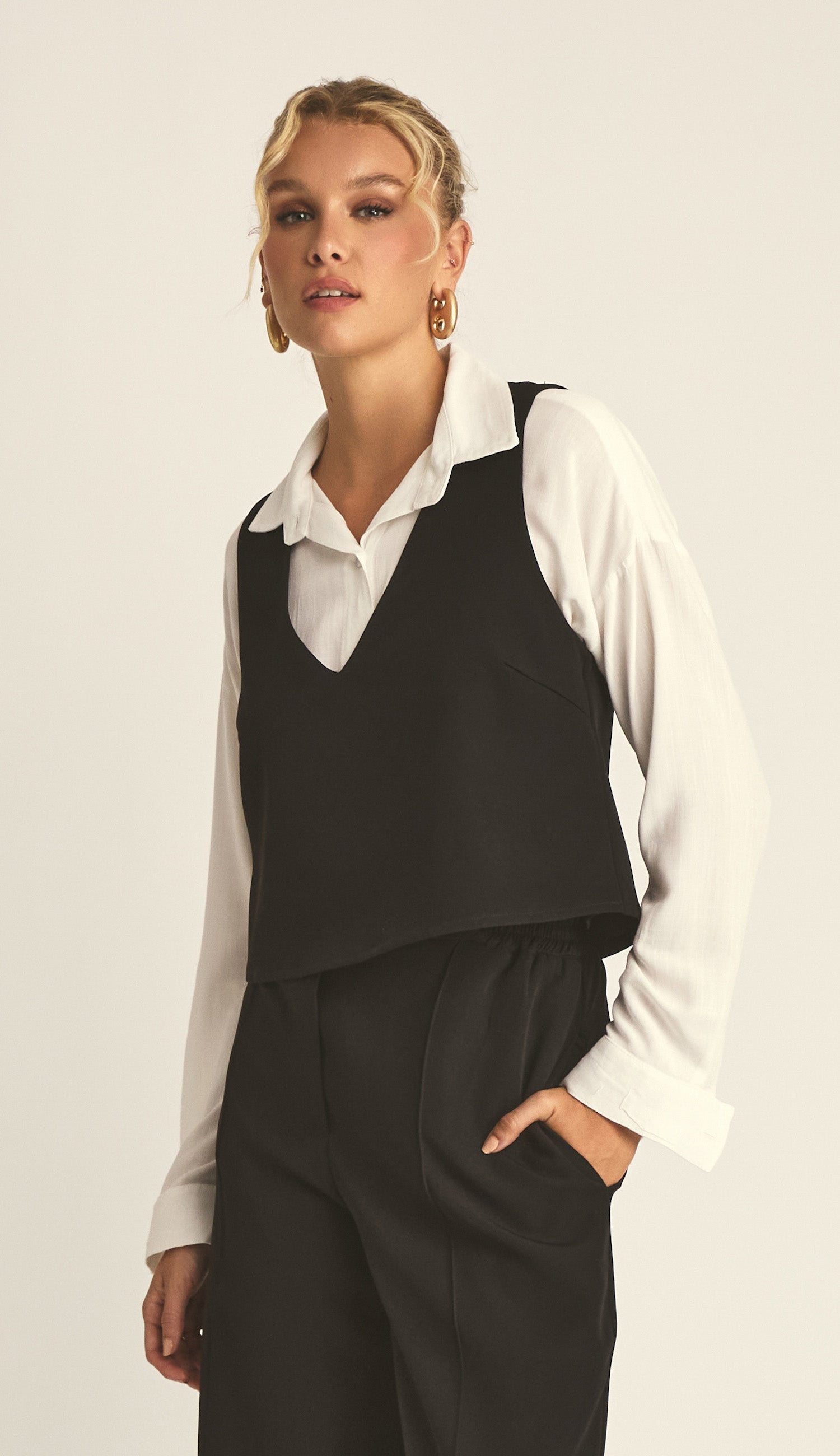 Blusa Cibele Preto