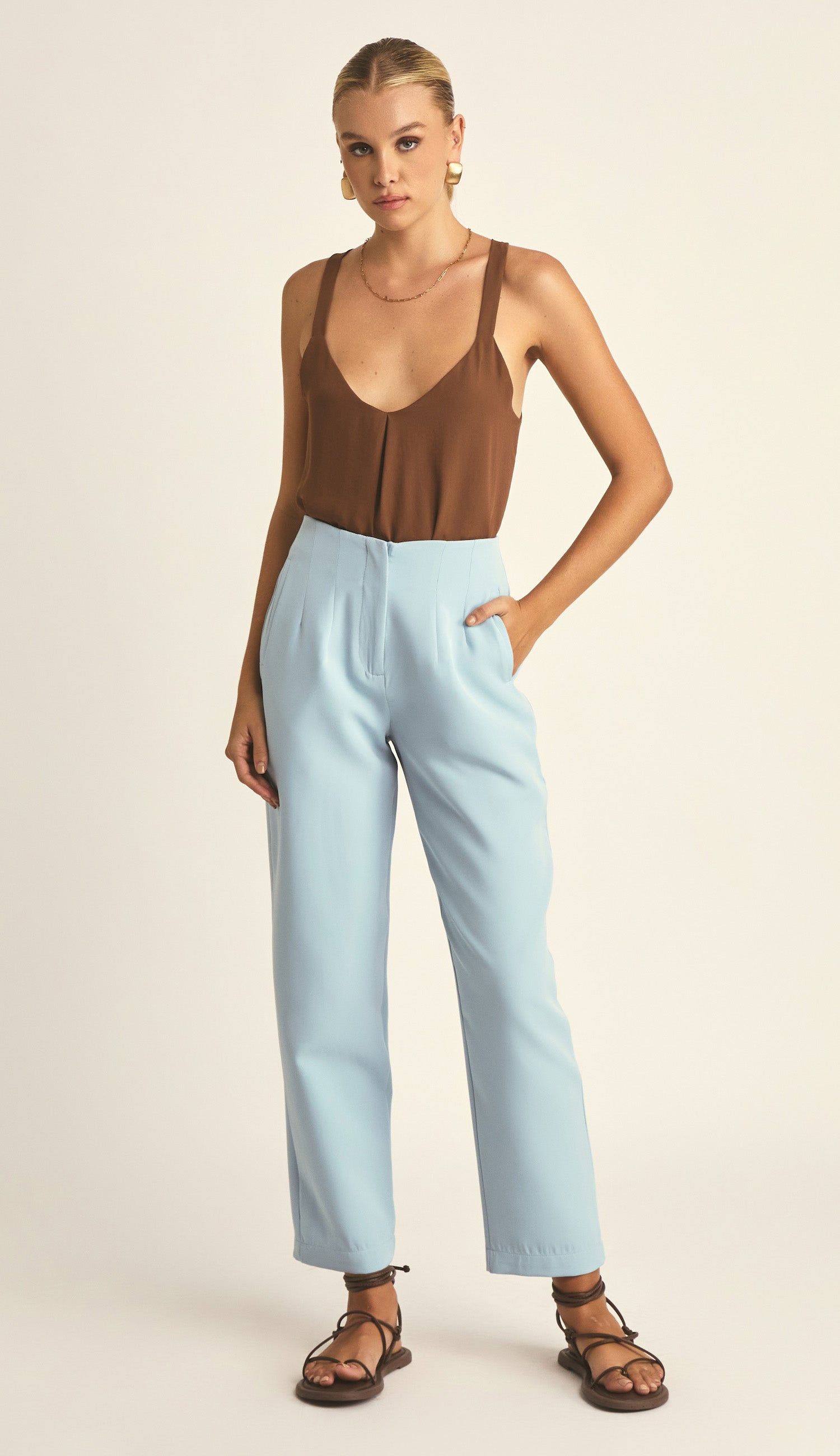 Blusa Dora Mocha