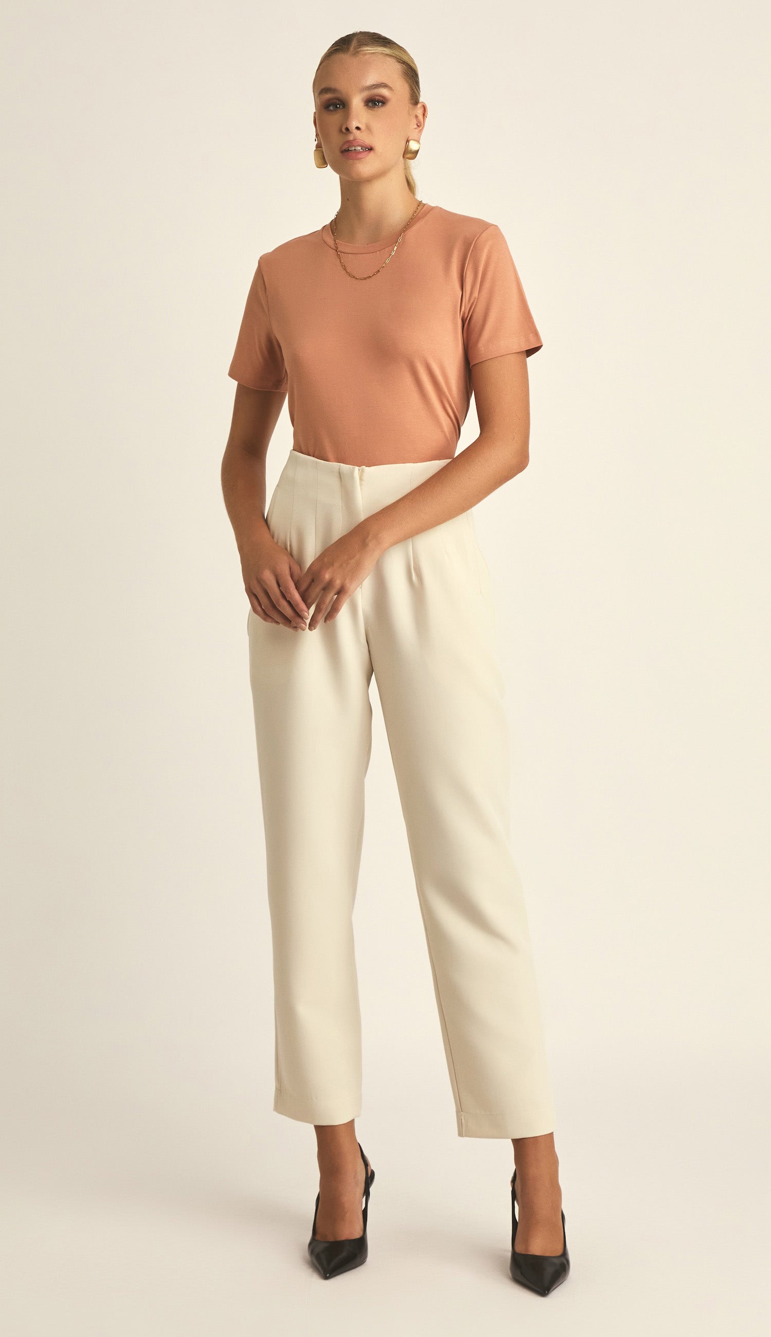 Blusa Ellen Mocha