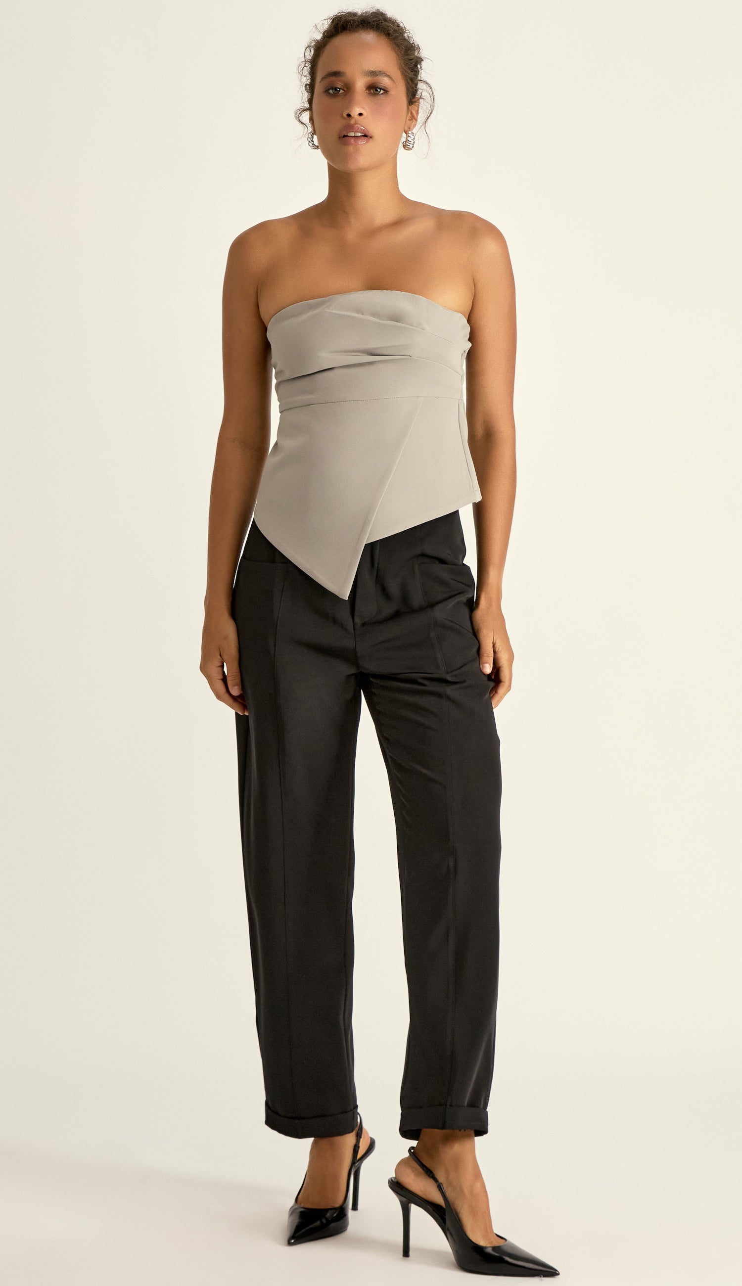 Blusa Liliane Cinza
