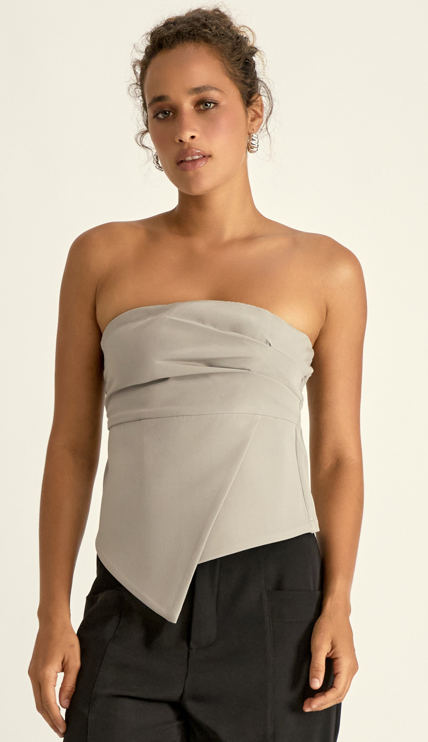 Blusa Liliane Cinza