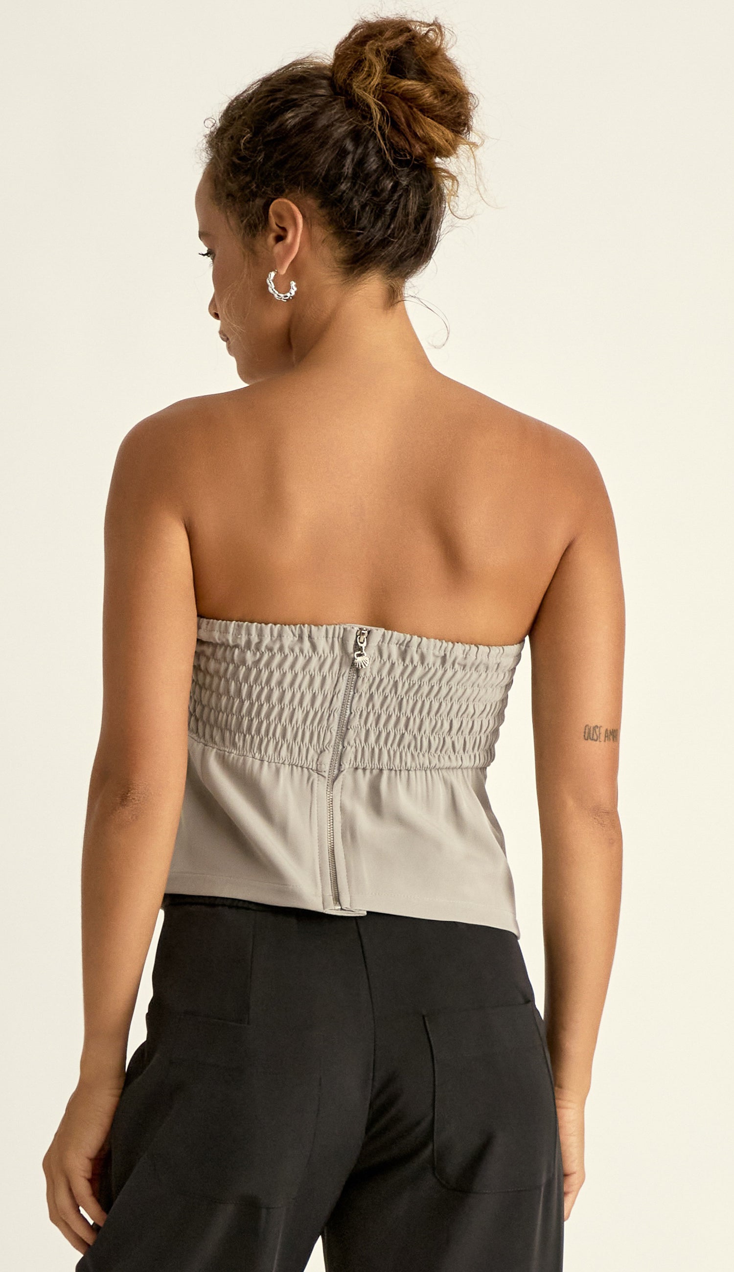 Blusa Liliane Cinza