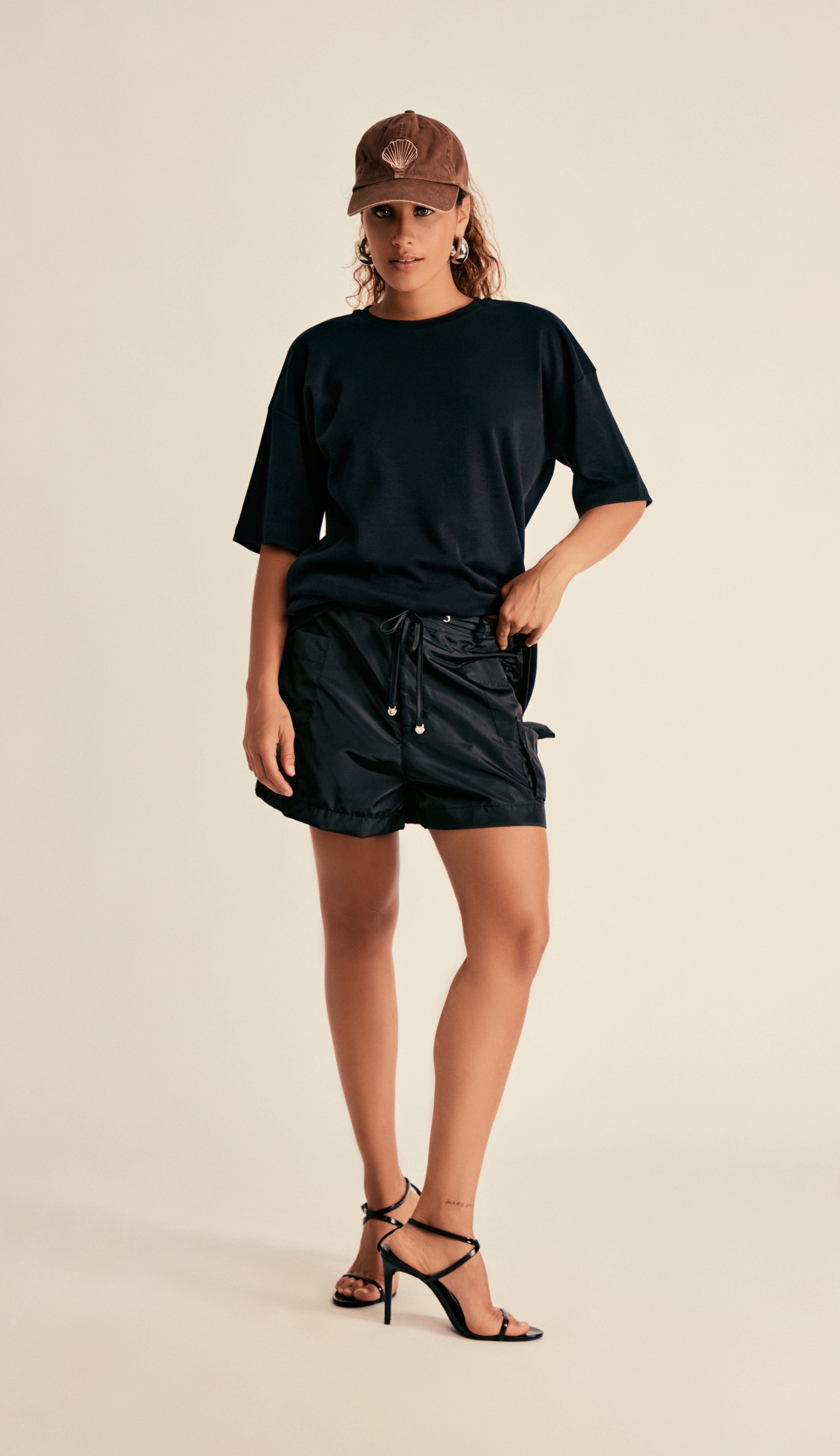 Camiseta Luna Preto