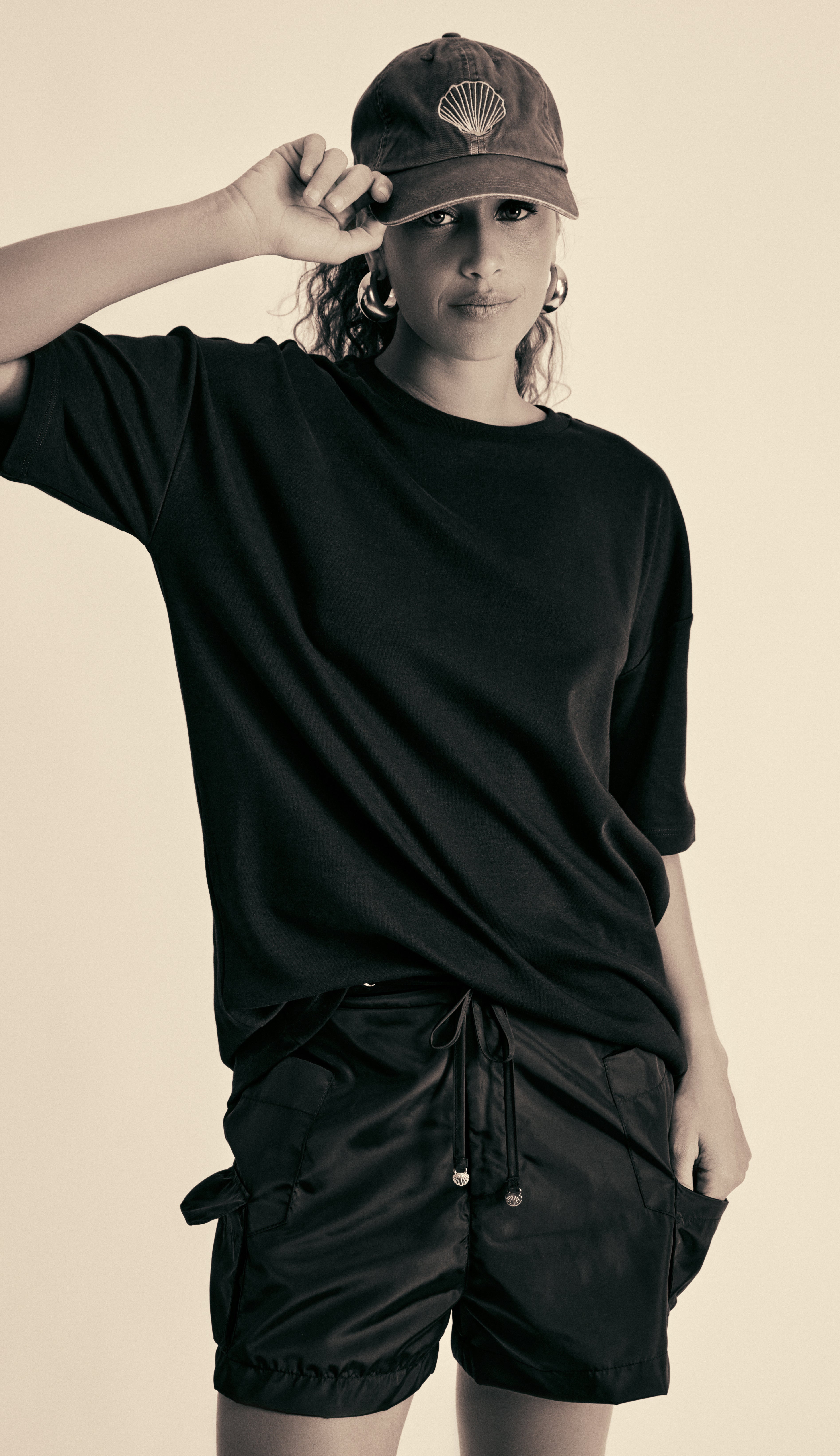 Camiseta Luna Preto