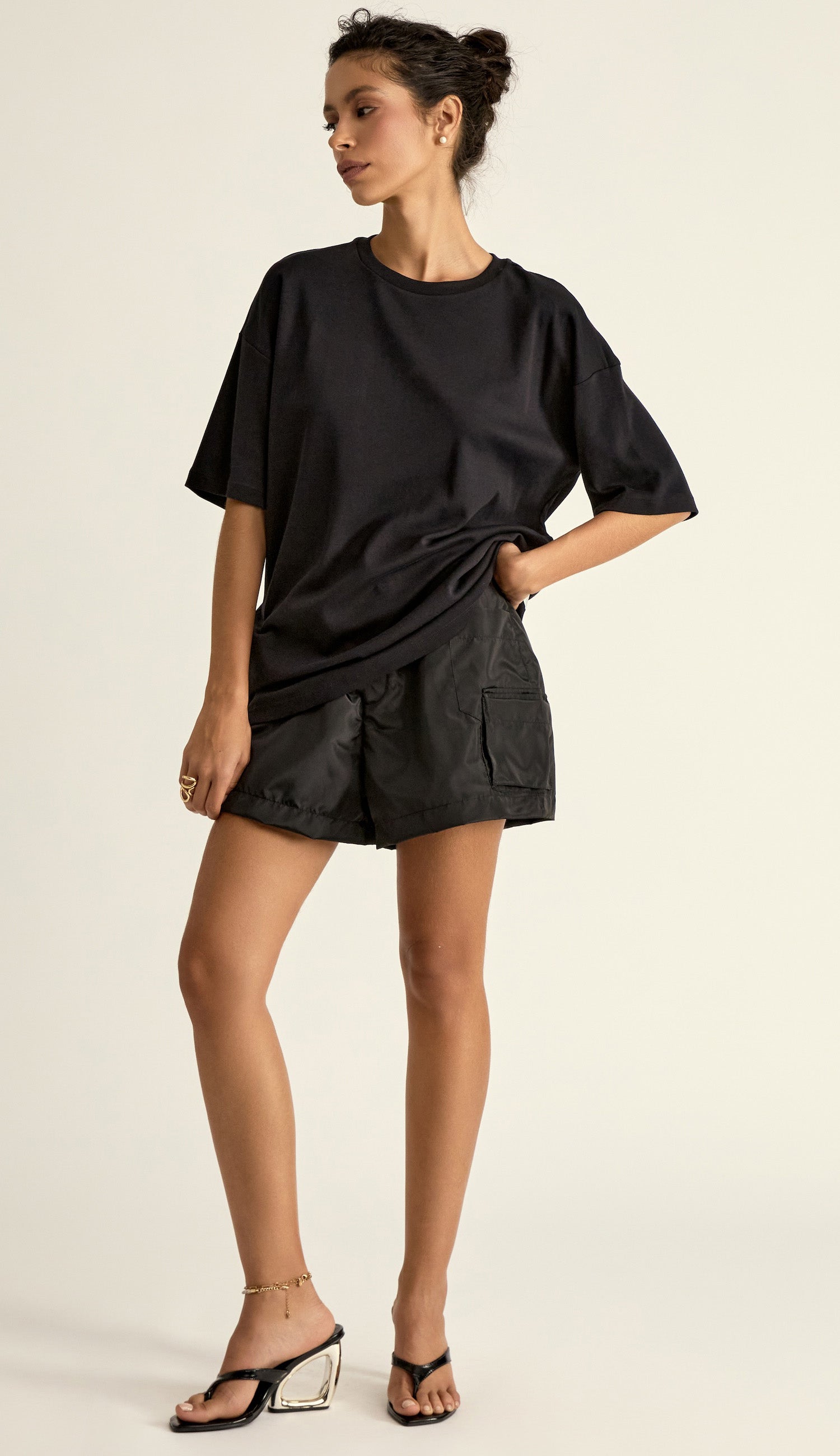 Camiseta Luna Preto