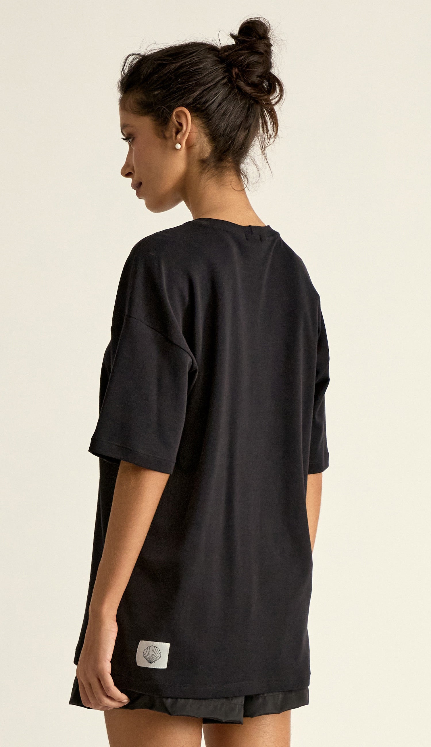 Camiseta Luna Preto