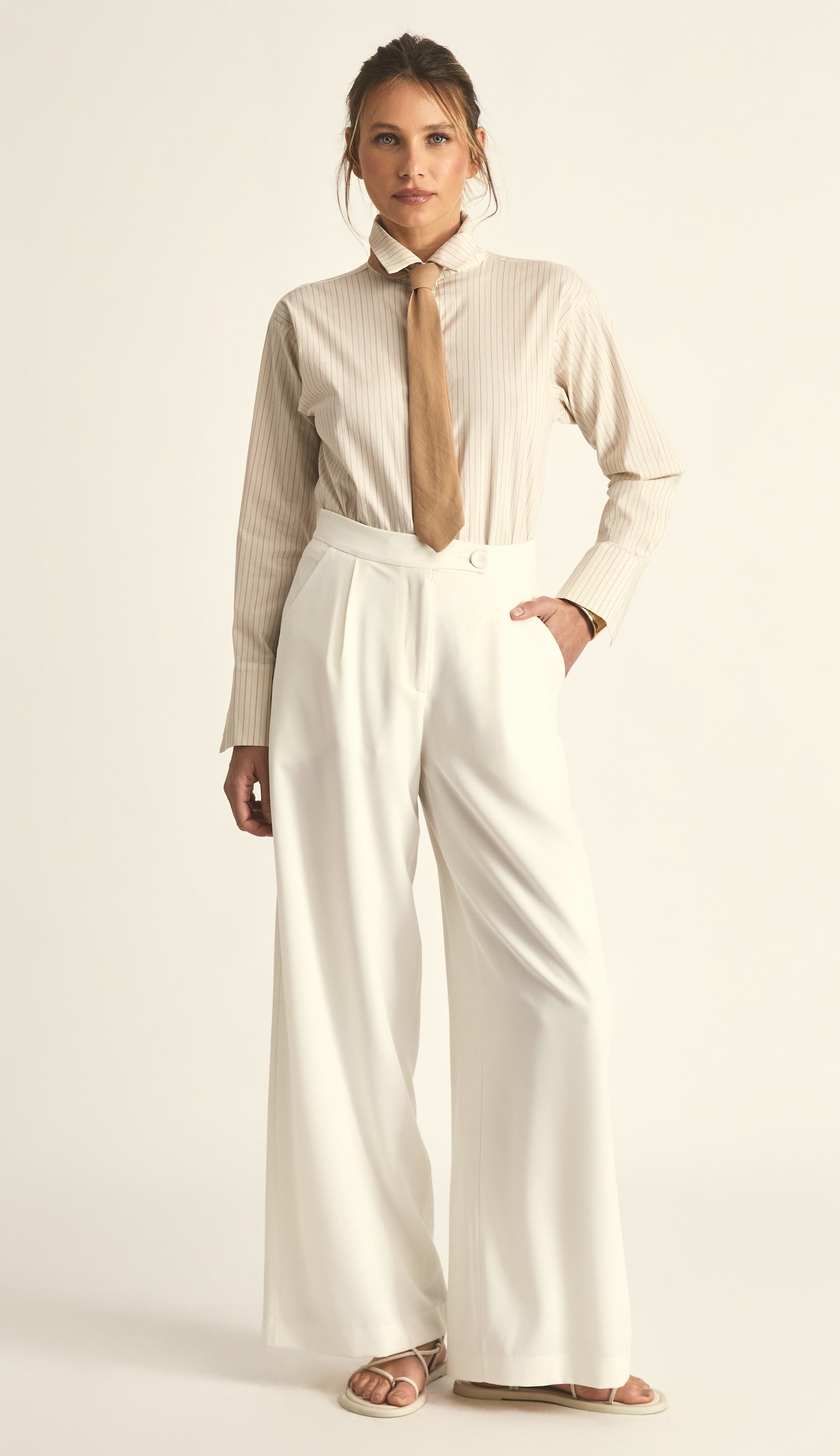 Camisa Elis Mocha