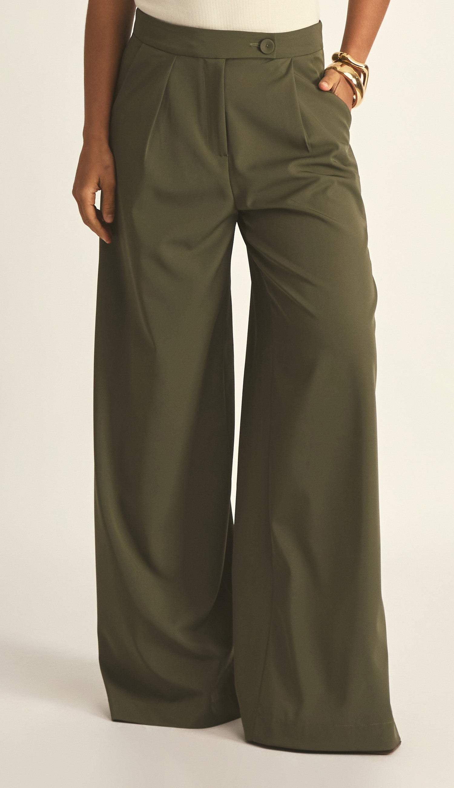 Calça Paula Verde