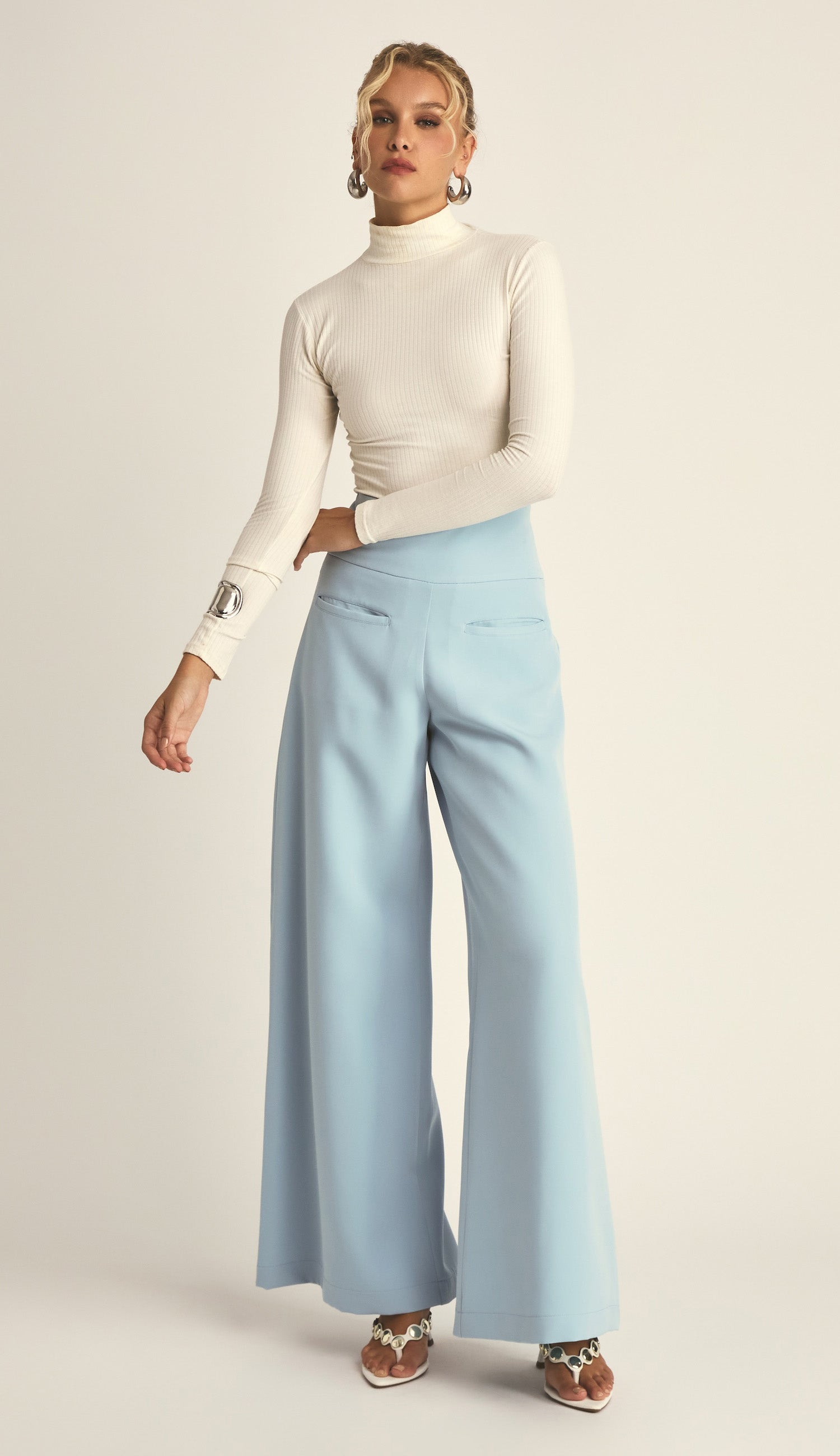 Calça Cora Azul