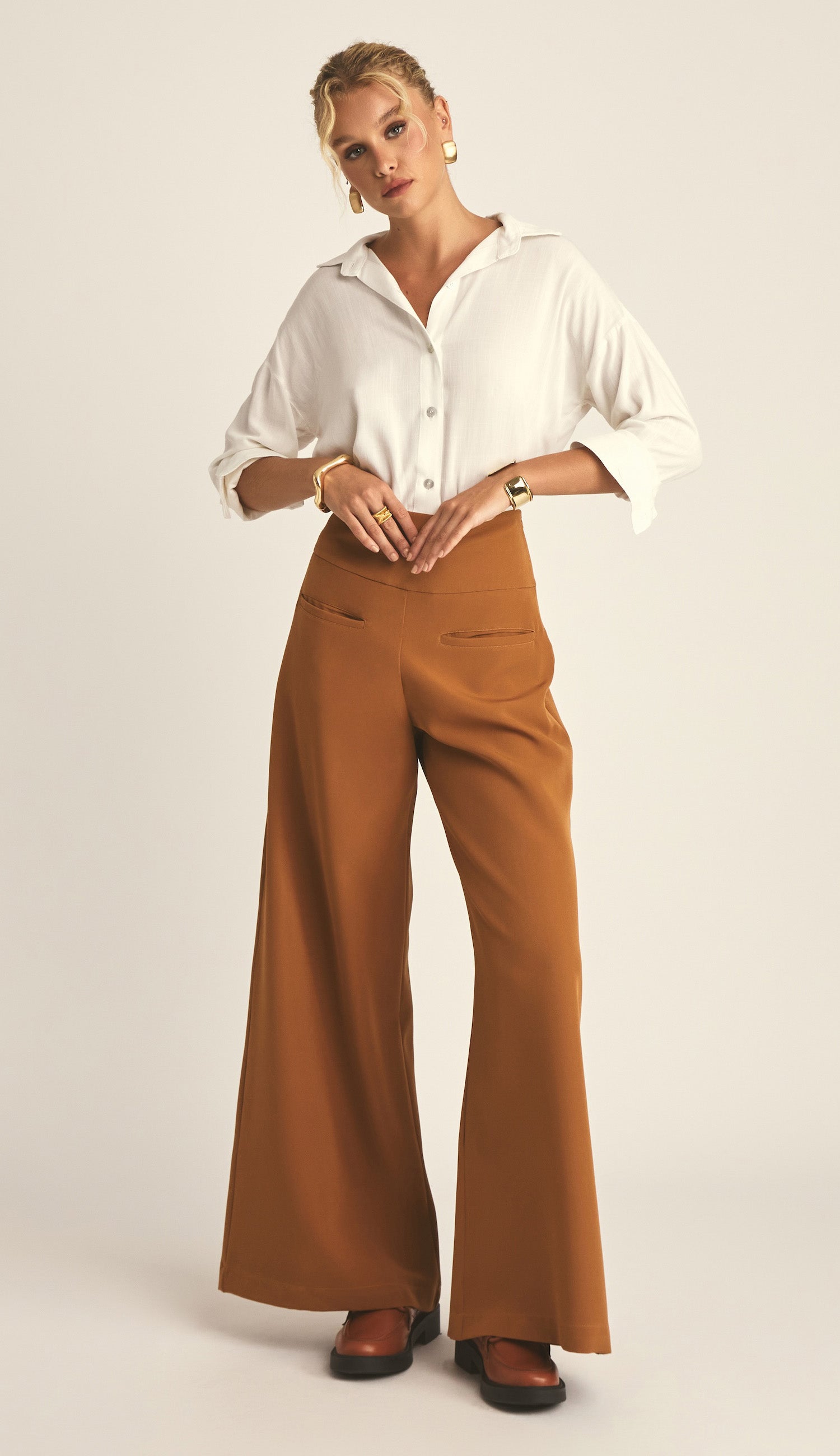 Calça Cora Mocha
