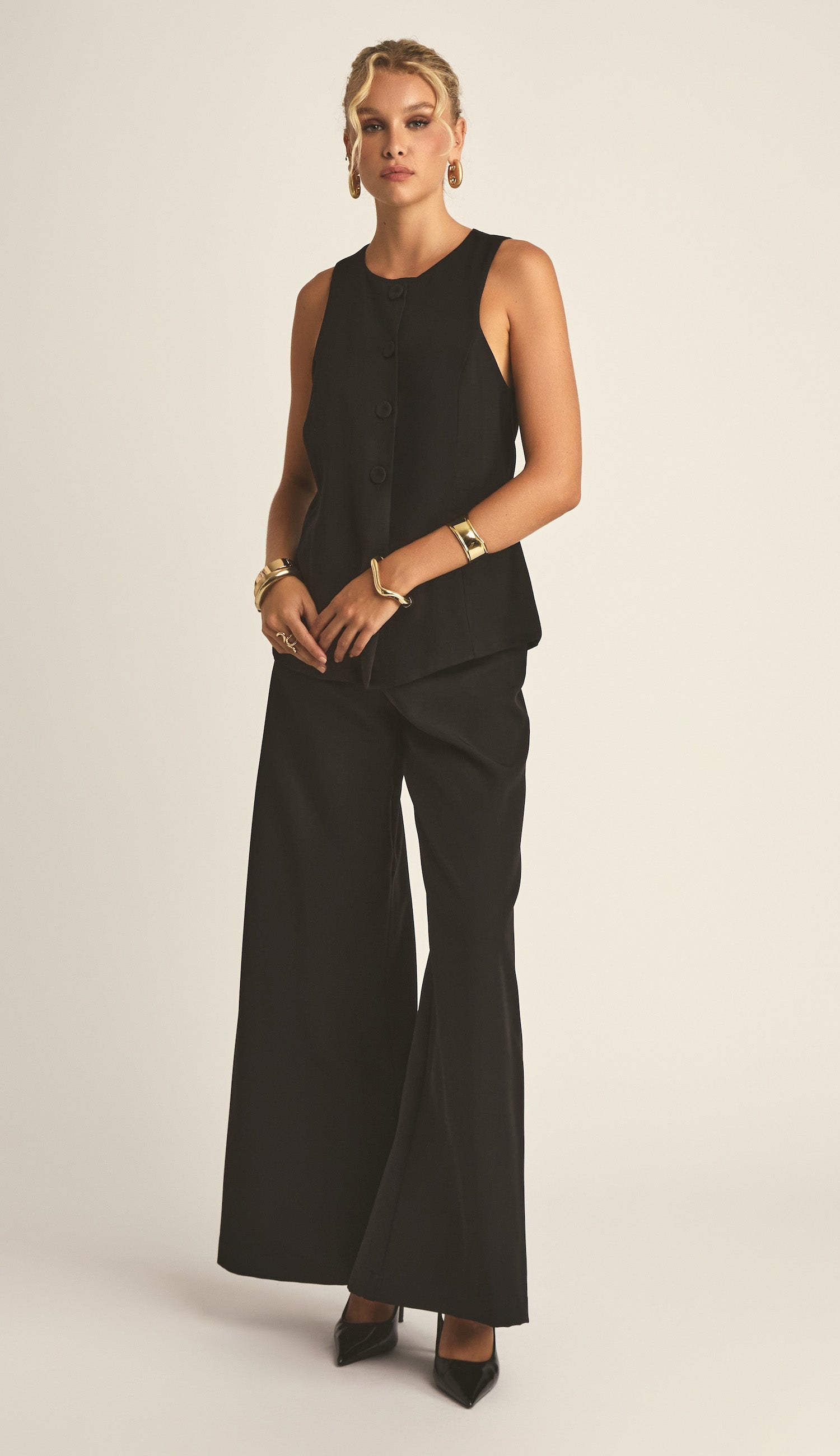 Blusa Caetana Preto
