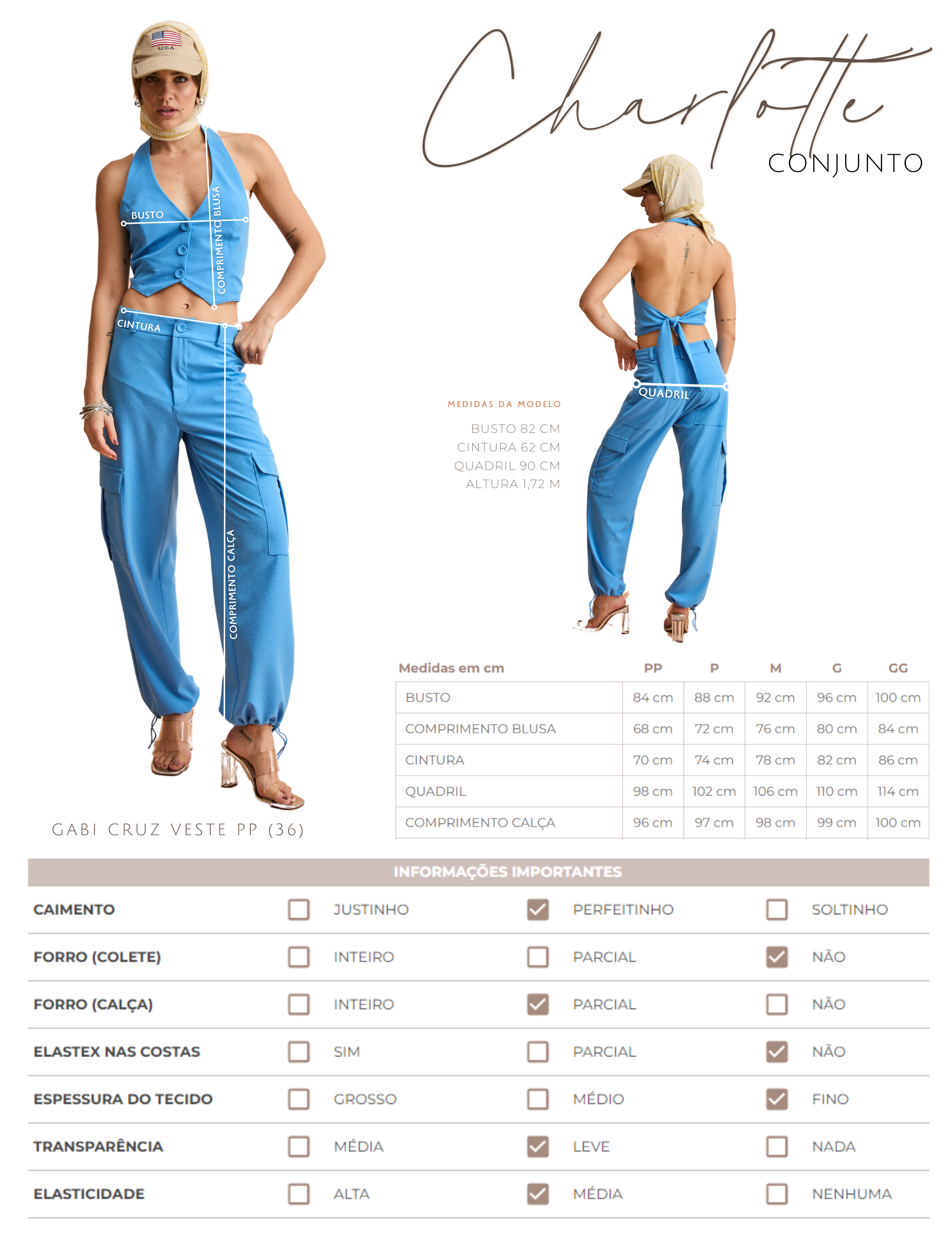 Conjunto Charlotte Off White