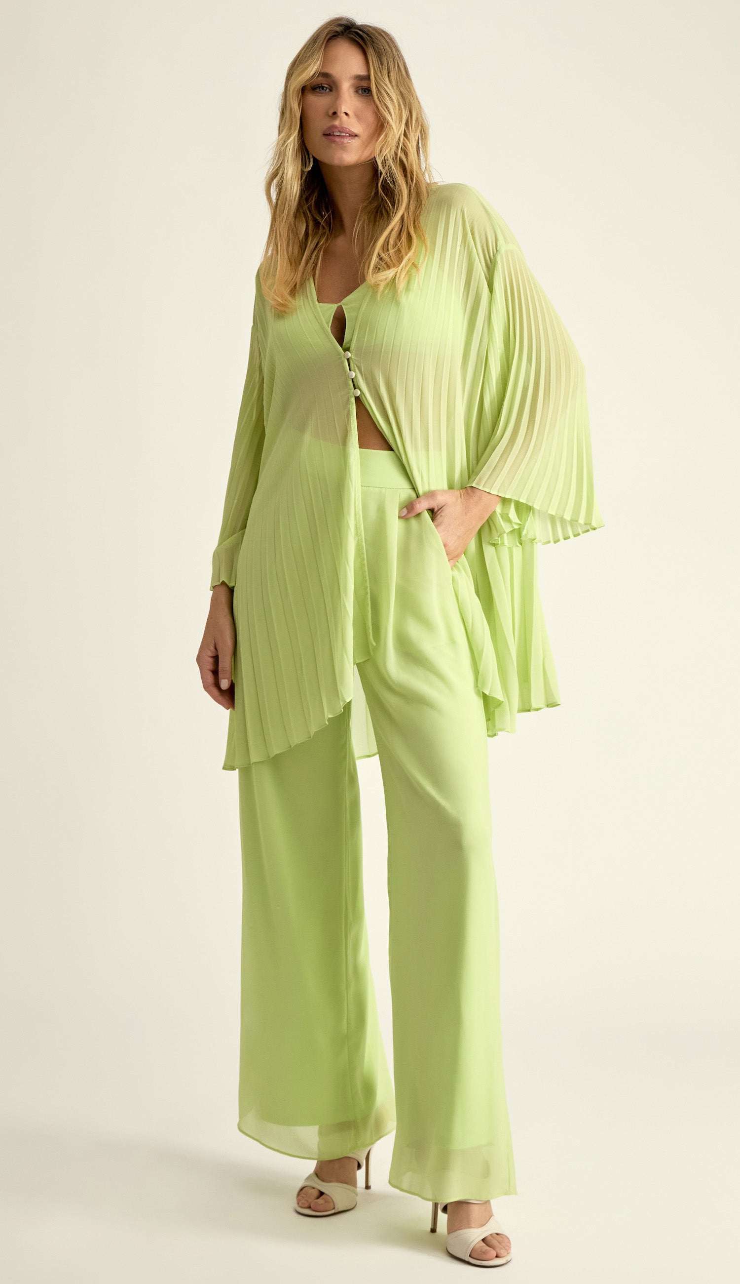 Trijunto Flor Verde