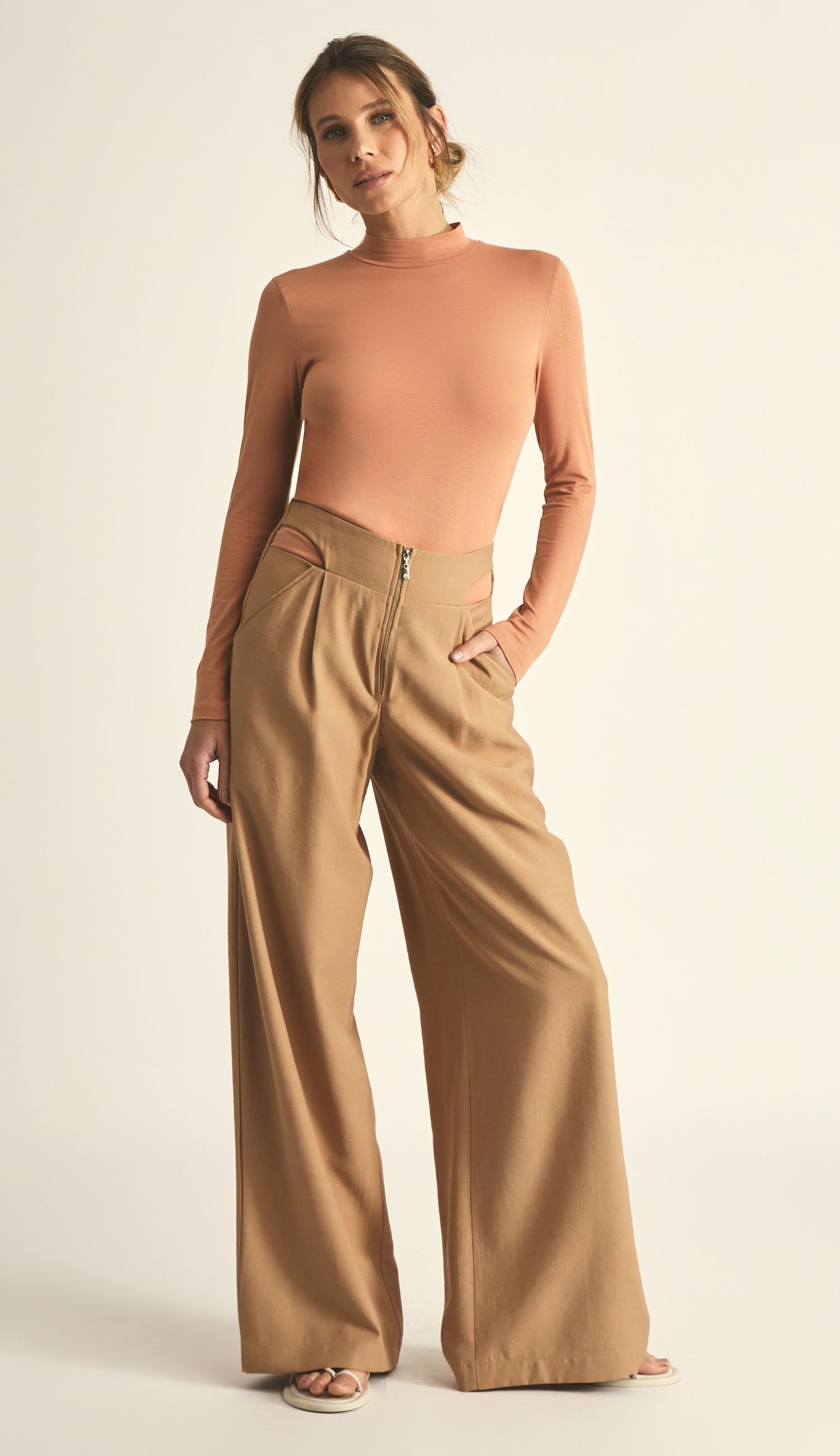 Blusa Gaby Mocha