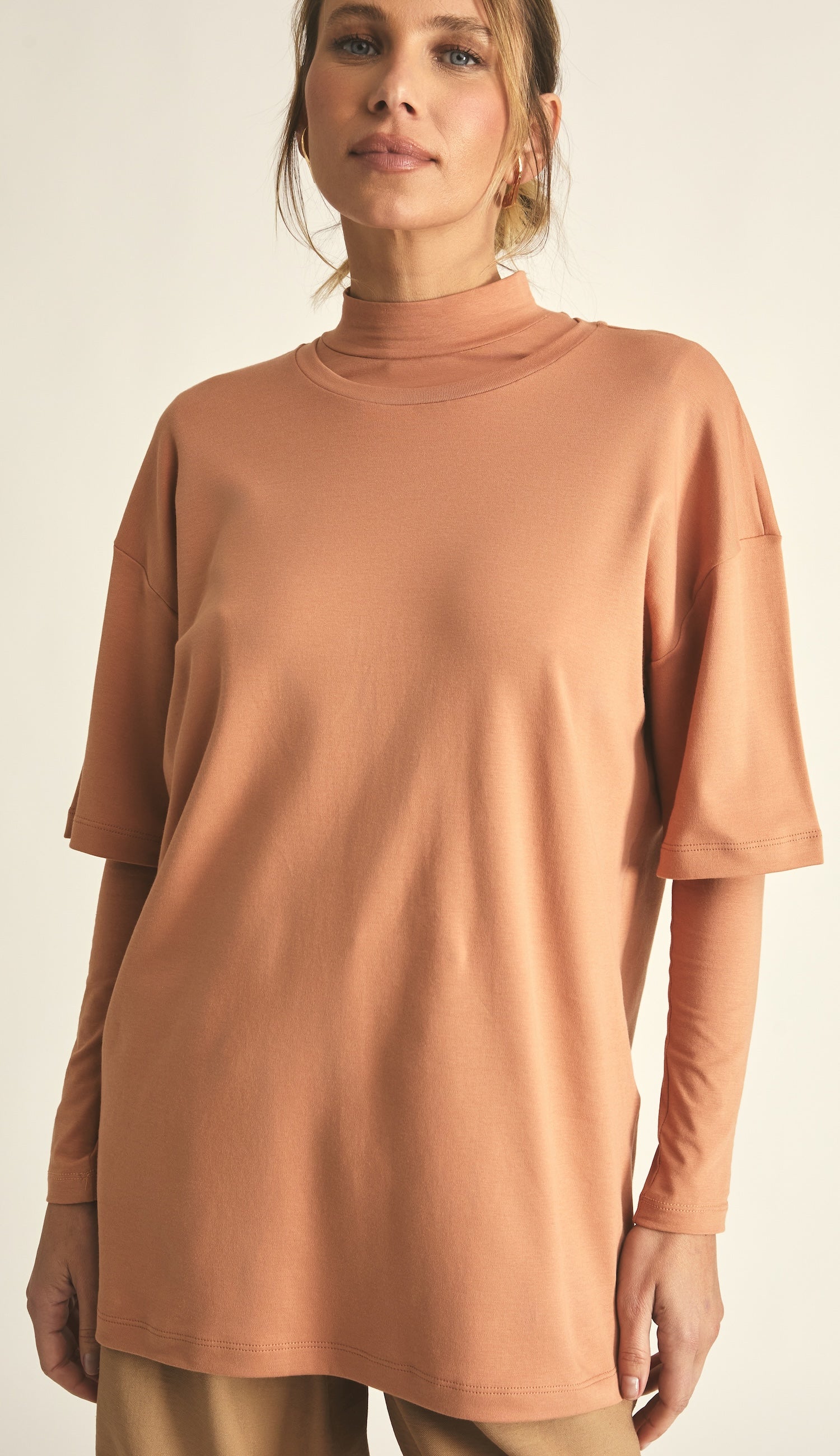 Camiseta Algodão Egípcio Eliana Mocha