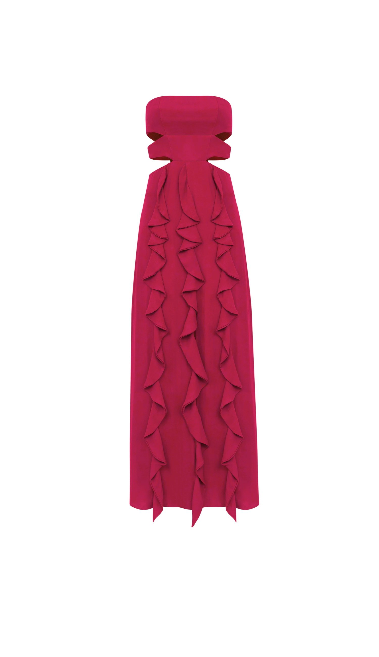 Vestido Dallas Framboesa
