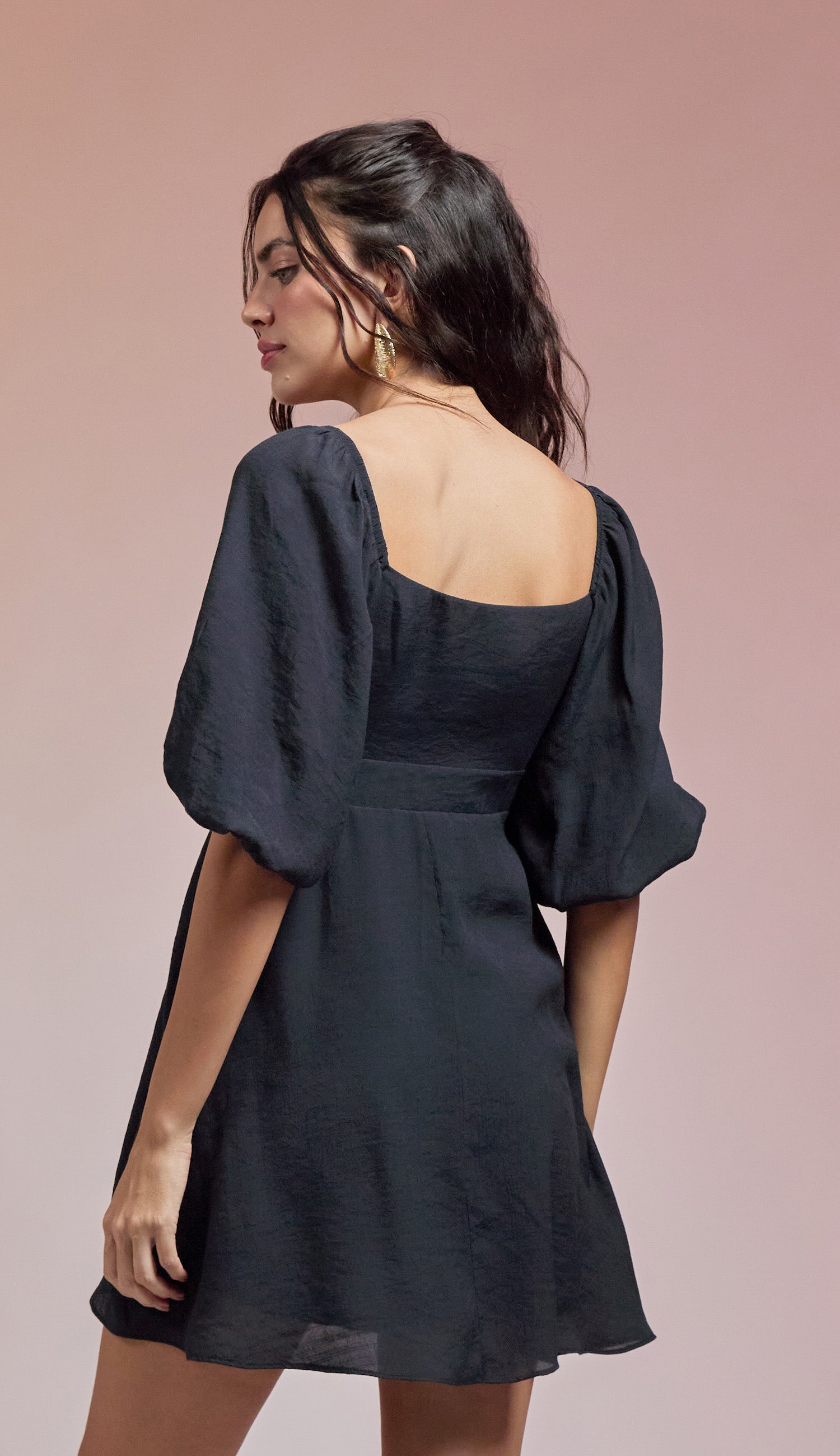 Vestido Tessa Preto