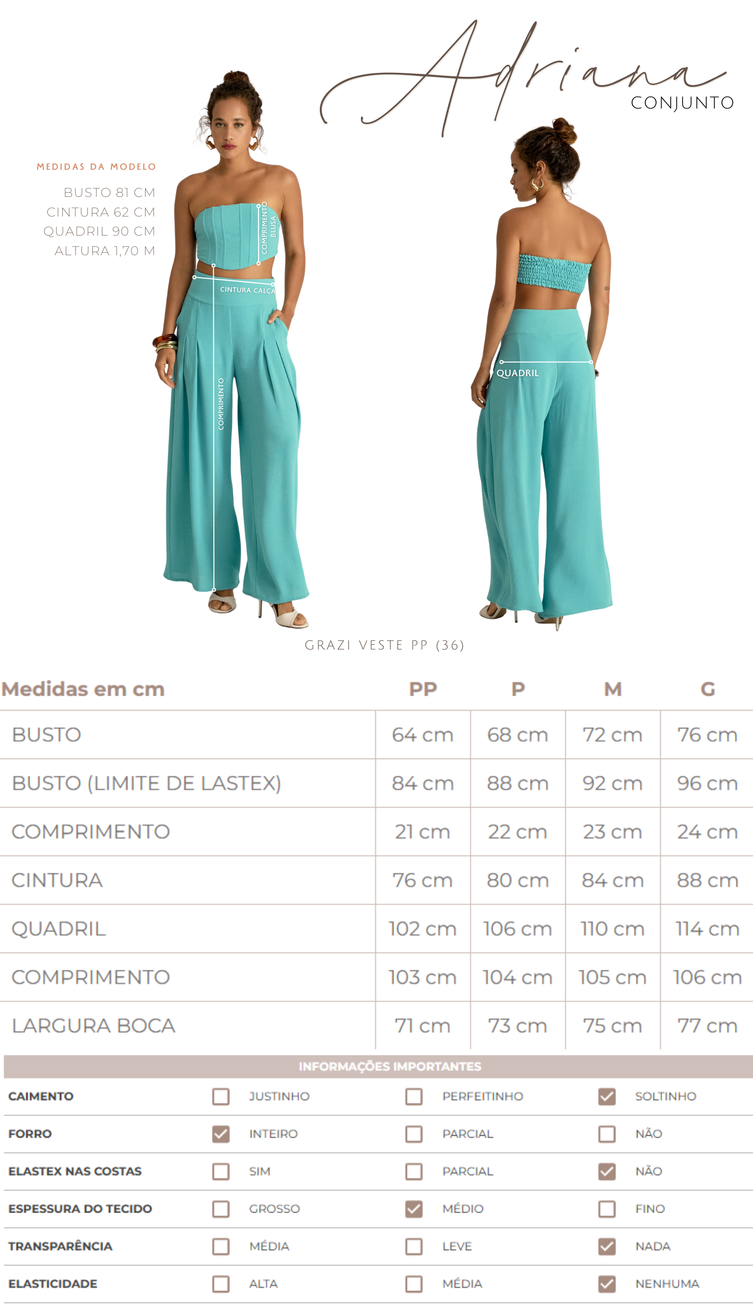 Conjunto Adriana Manteiga