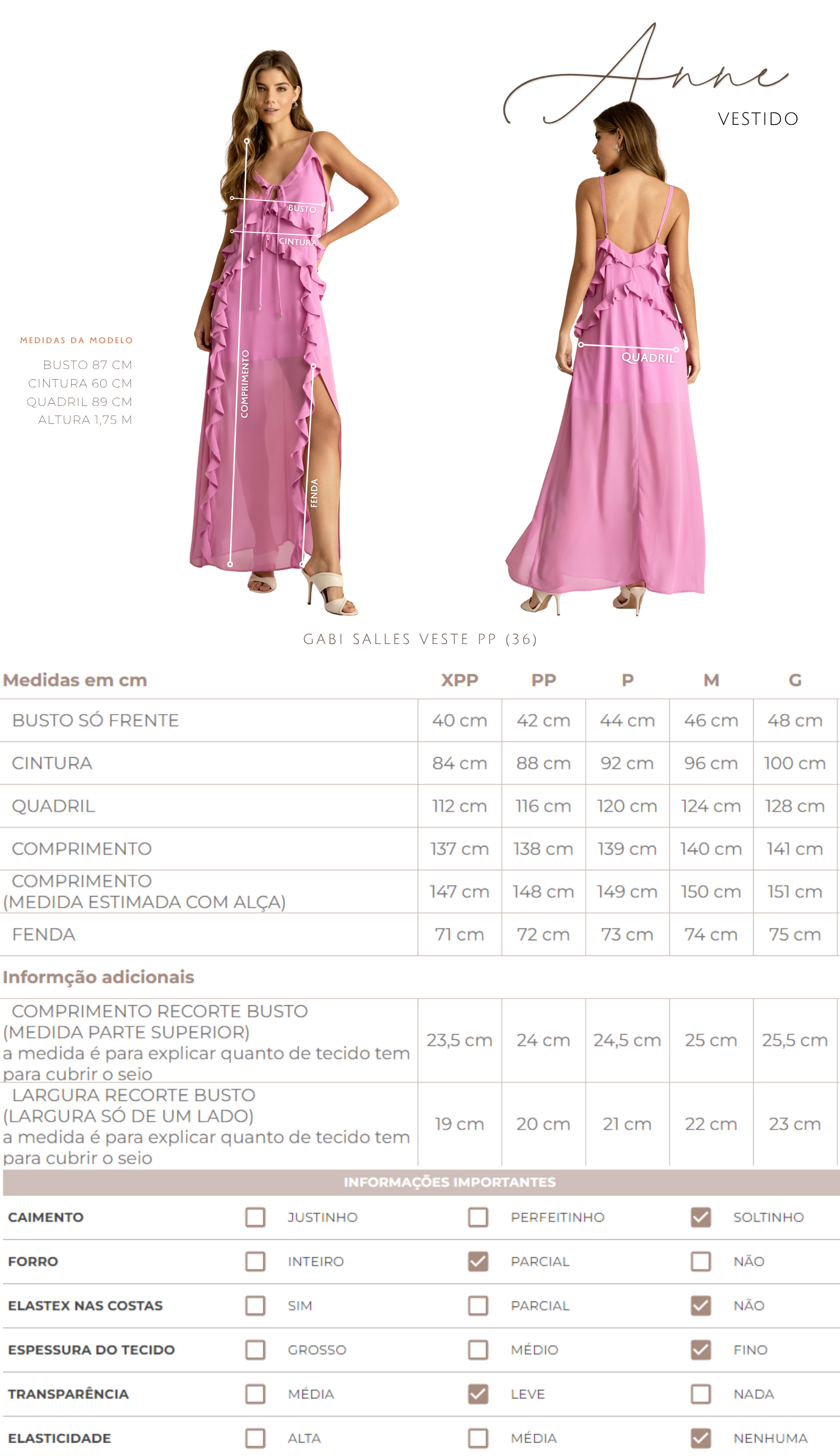 Vestido Anne Pitaya Nude