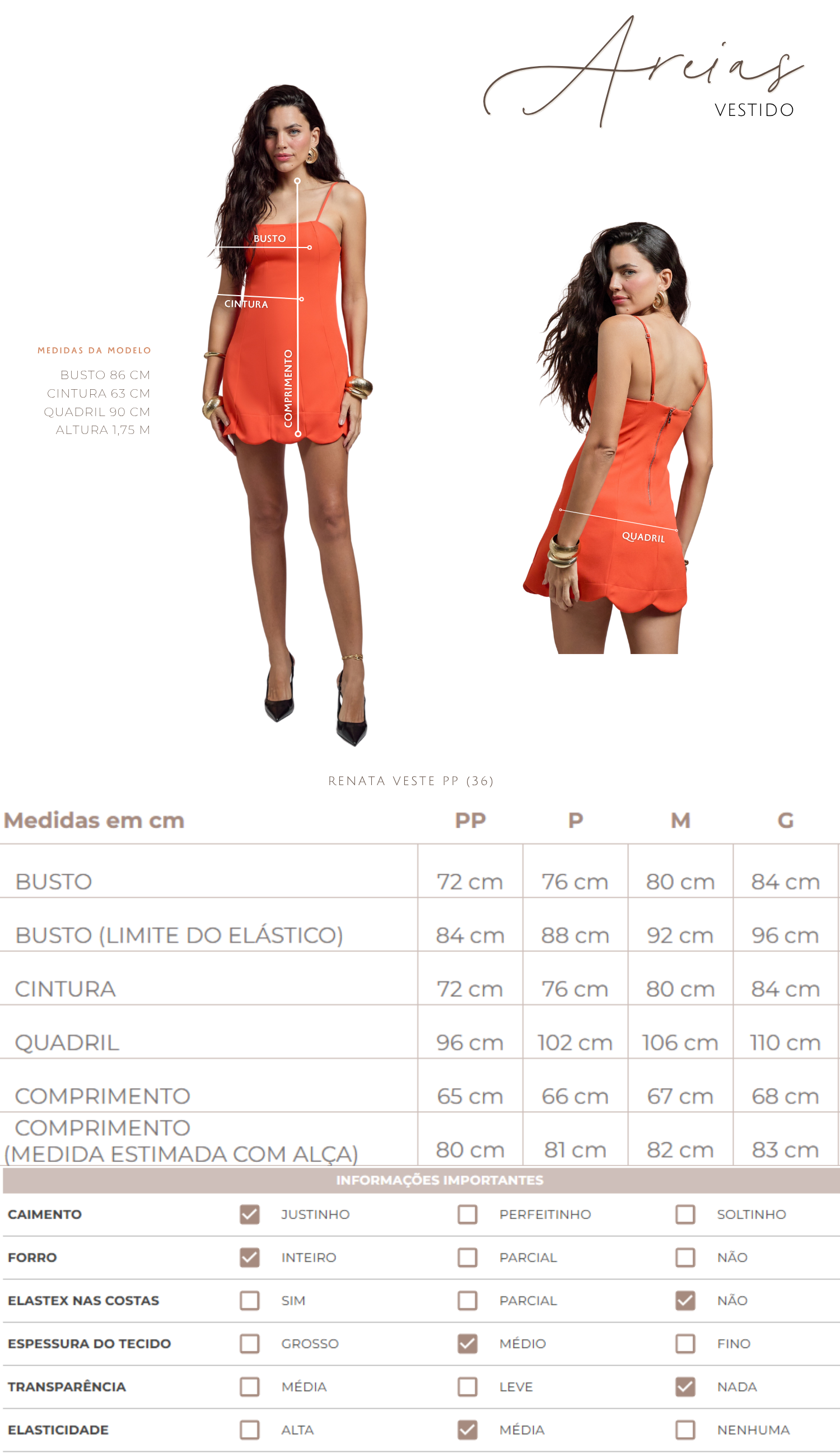 Vestido Areias Nude
