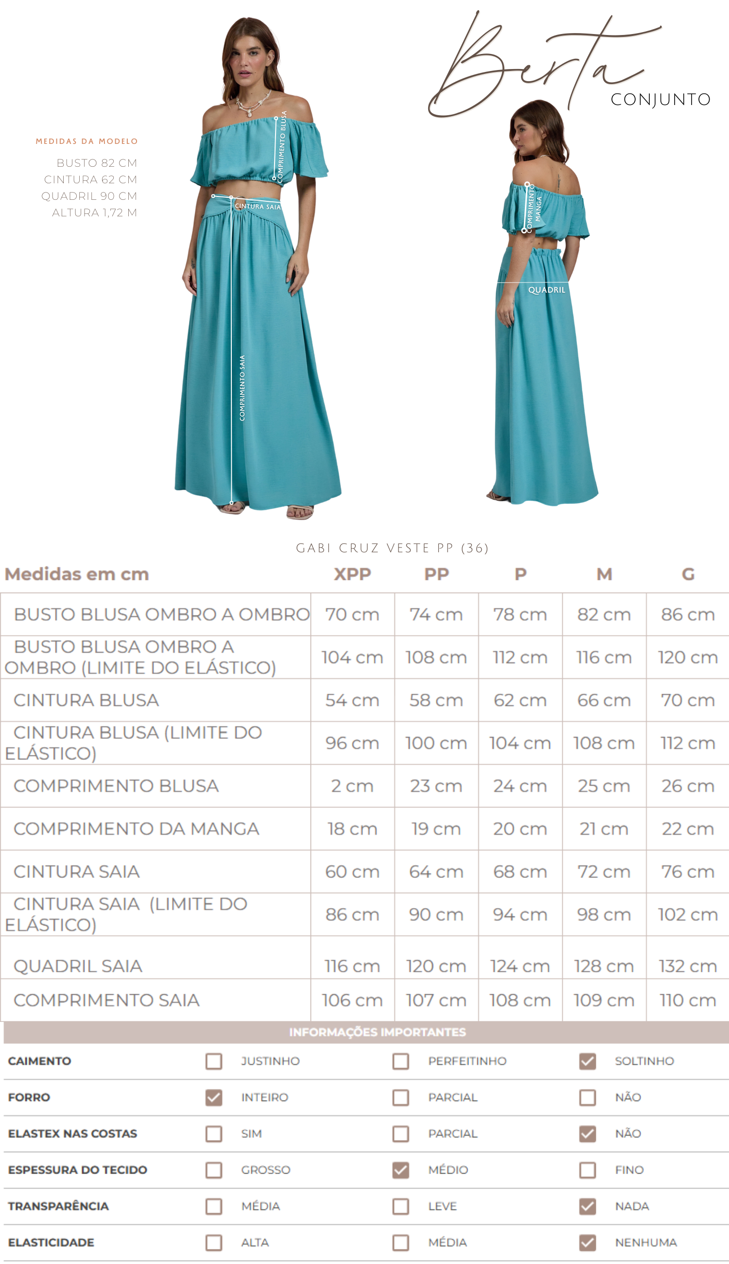 Conjunto Berta Manteiga