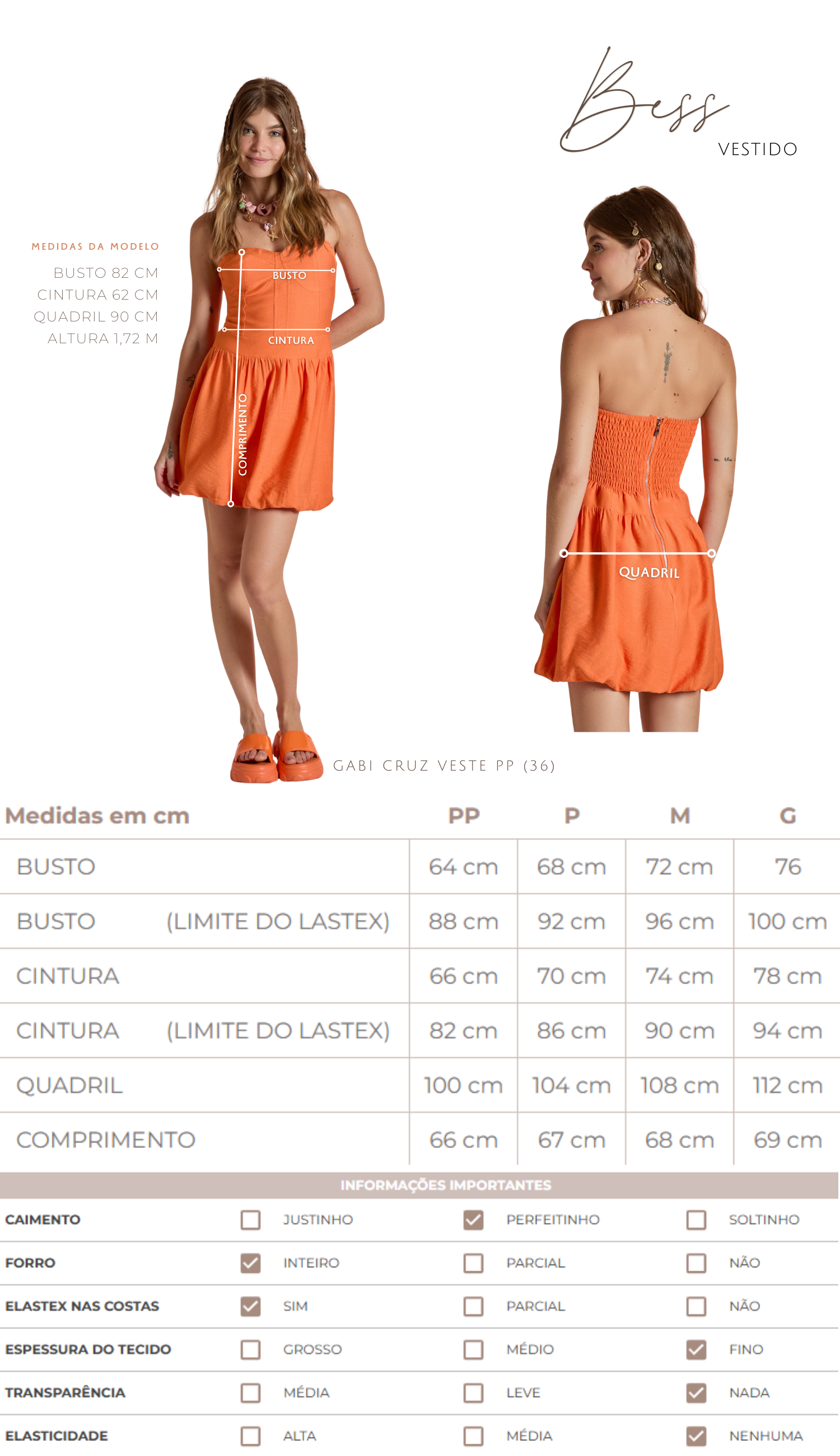 Vestido Bess Azul