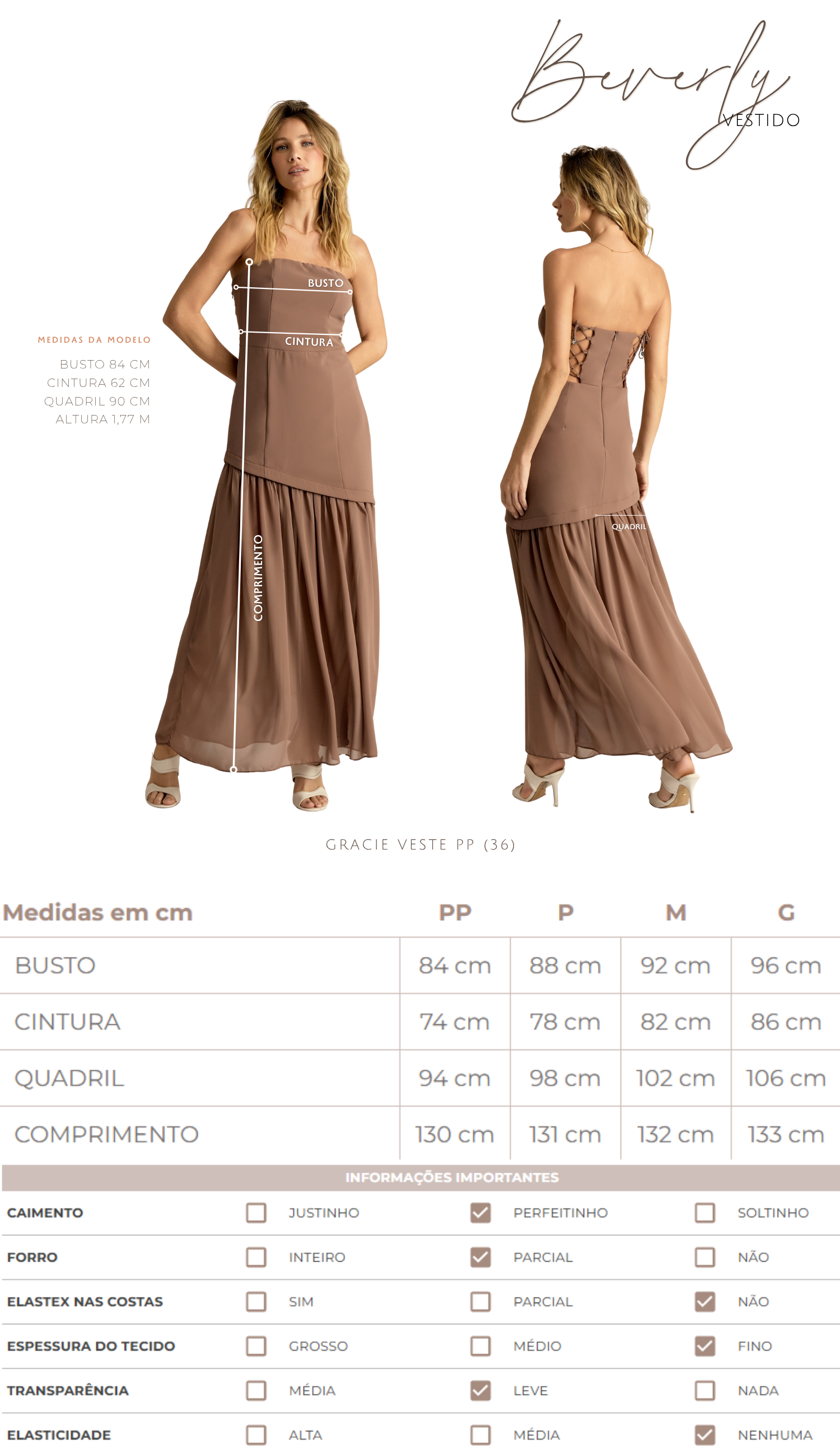 Vestido Beverly Mocha